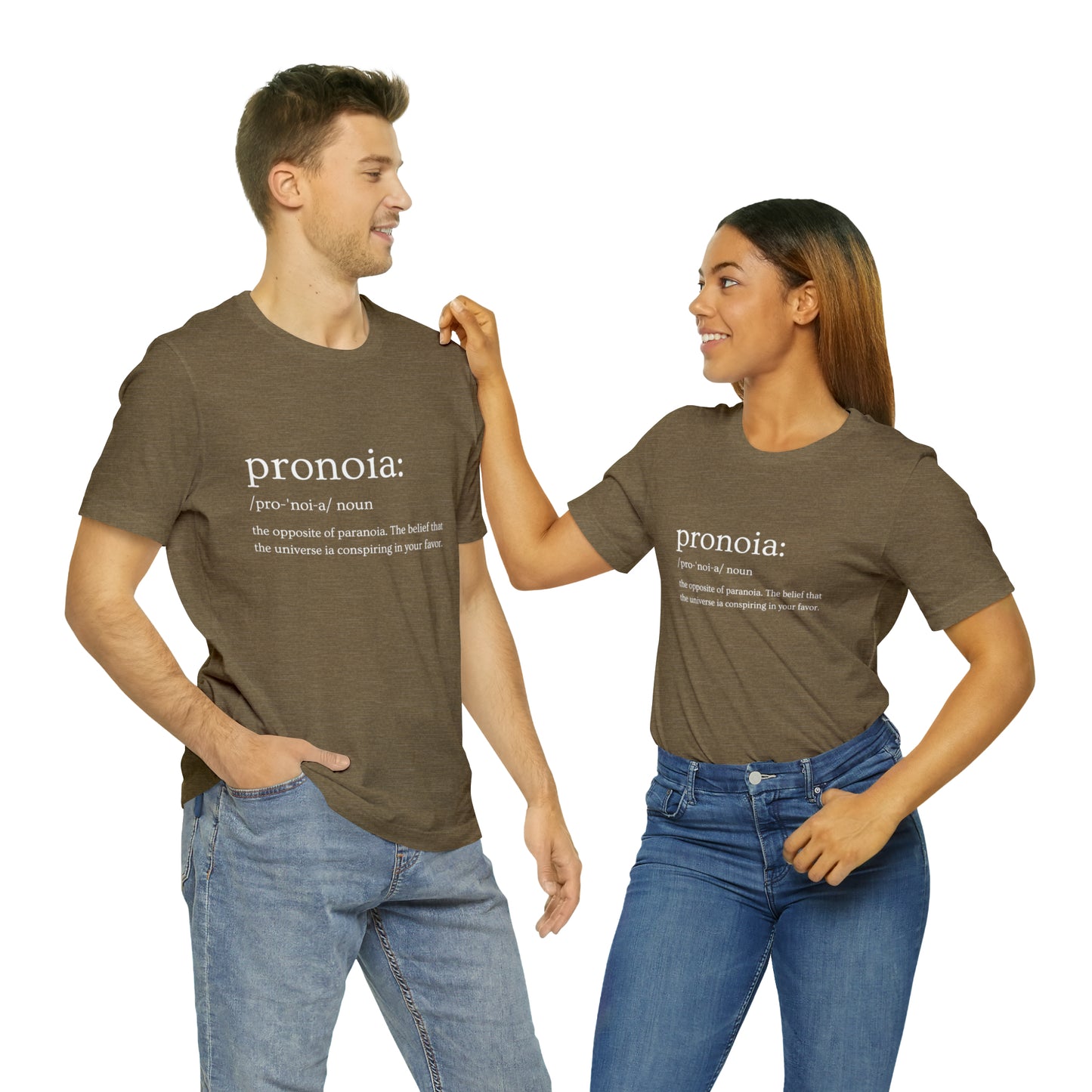 Pronoia Definition - Unisex Jersey Short Sleeve Tee