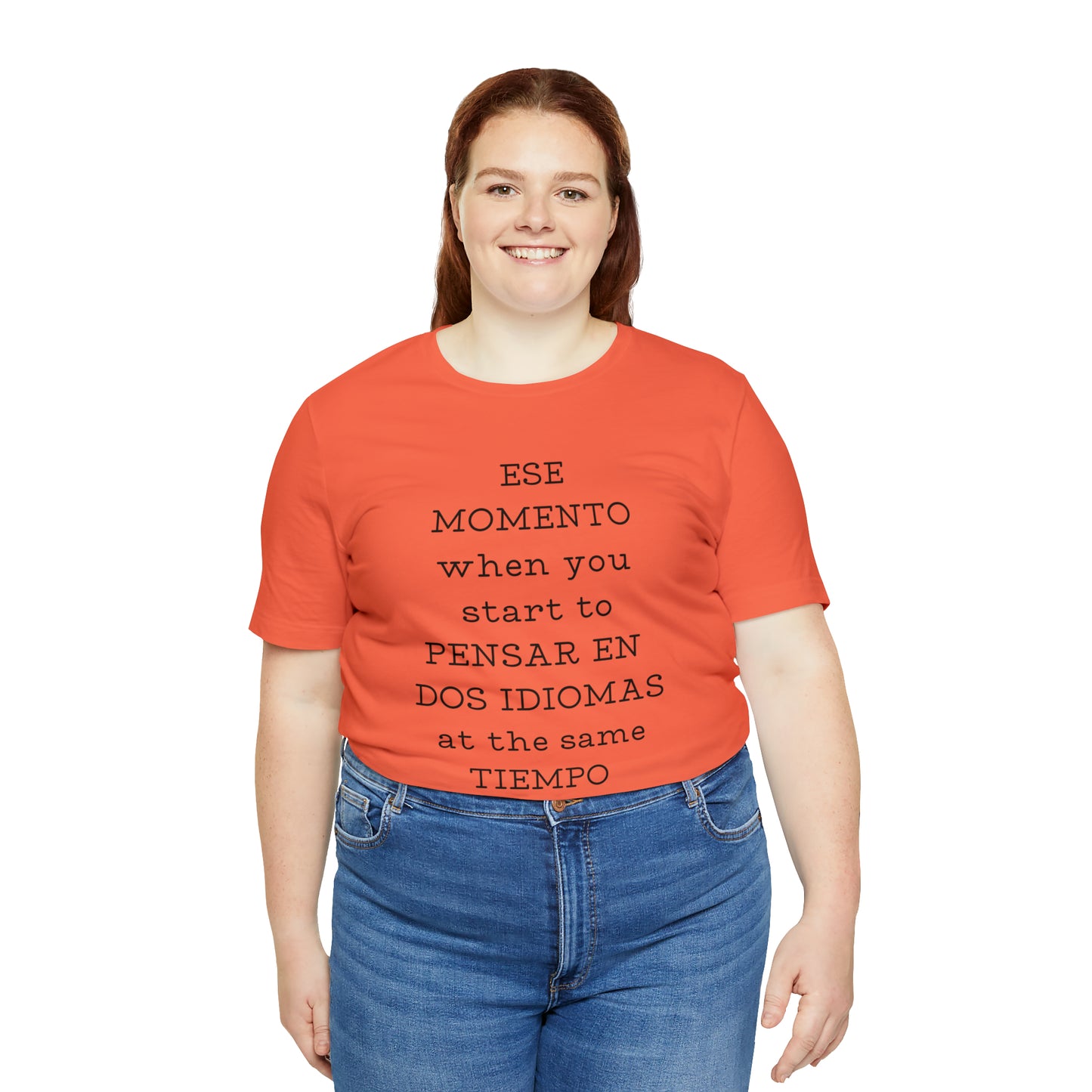Im Bilingual Unisex Jersey Short Sleeve Tee