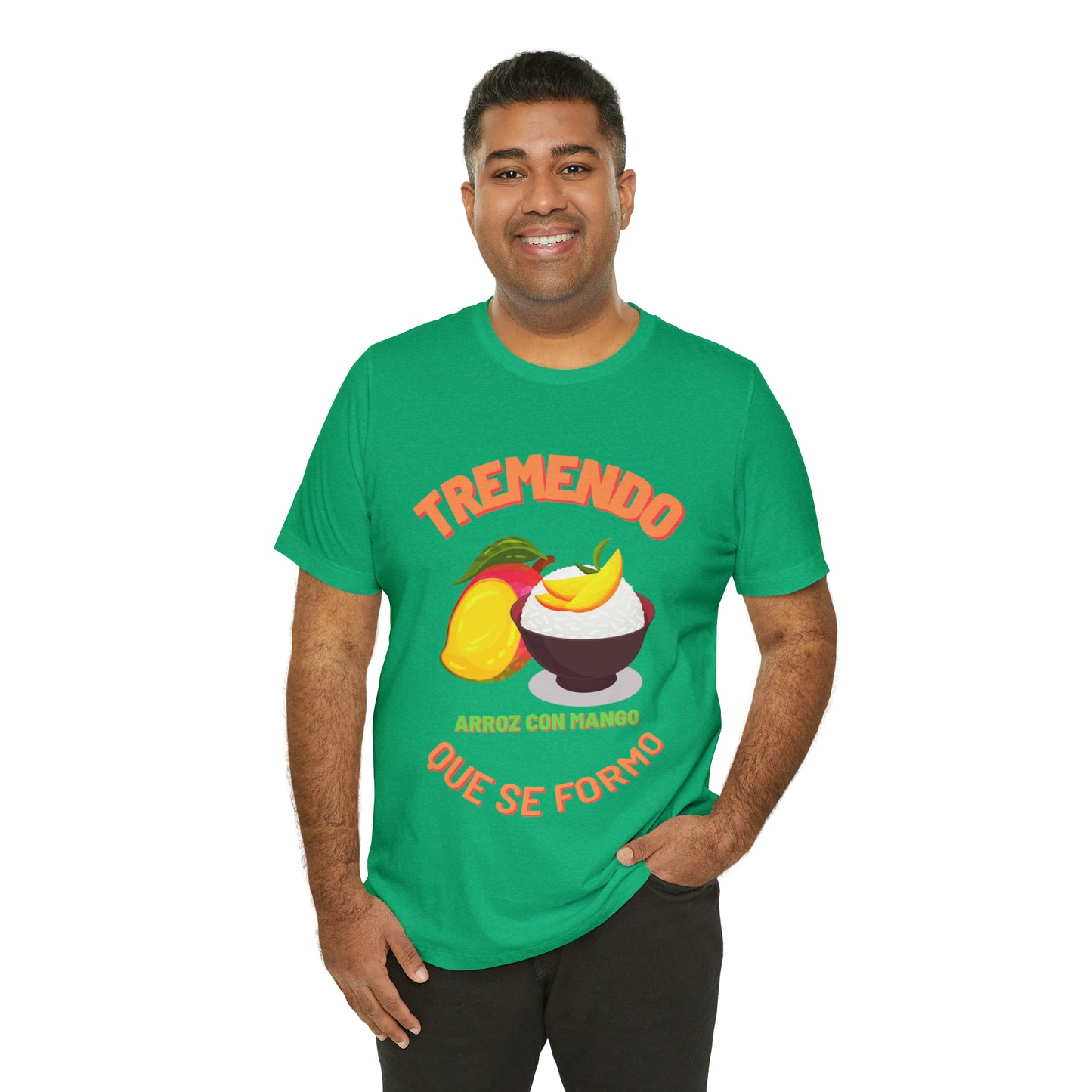 Tremendo Arroz Con Mango Que Se Formo -Unisex Jersey Short Sleeve Tee