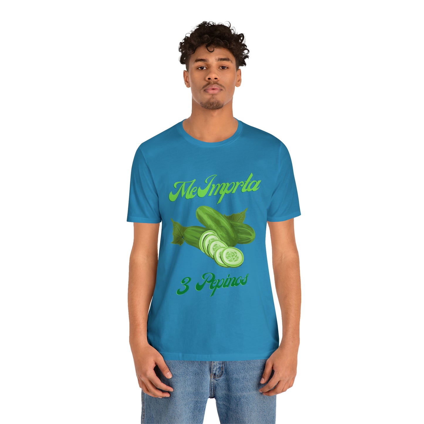 Me Importa 3 Pepinos -Unisex Jersey Short Sleeve Tee