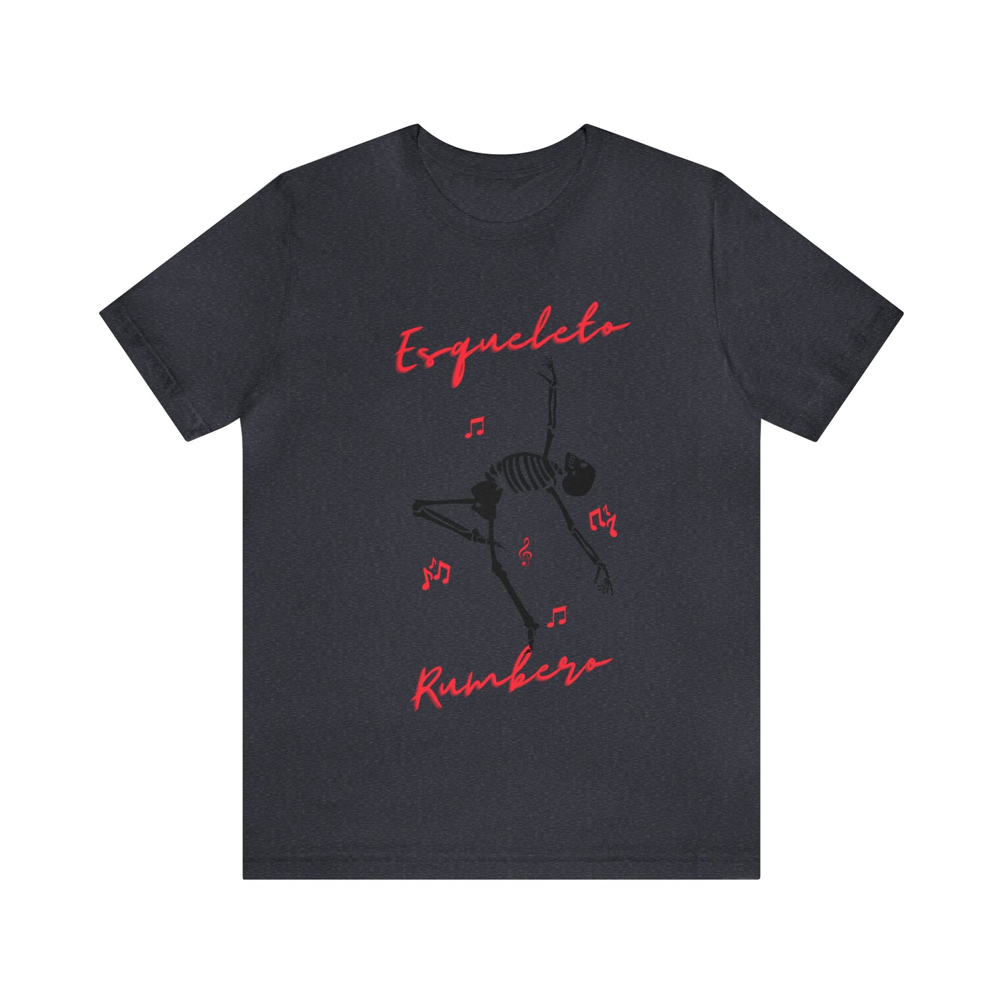 Esqueleto Rumbero Unisex Jersey Short Sleeve Tee