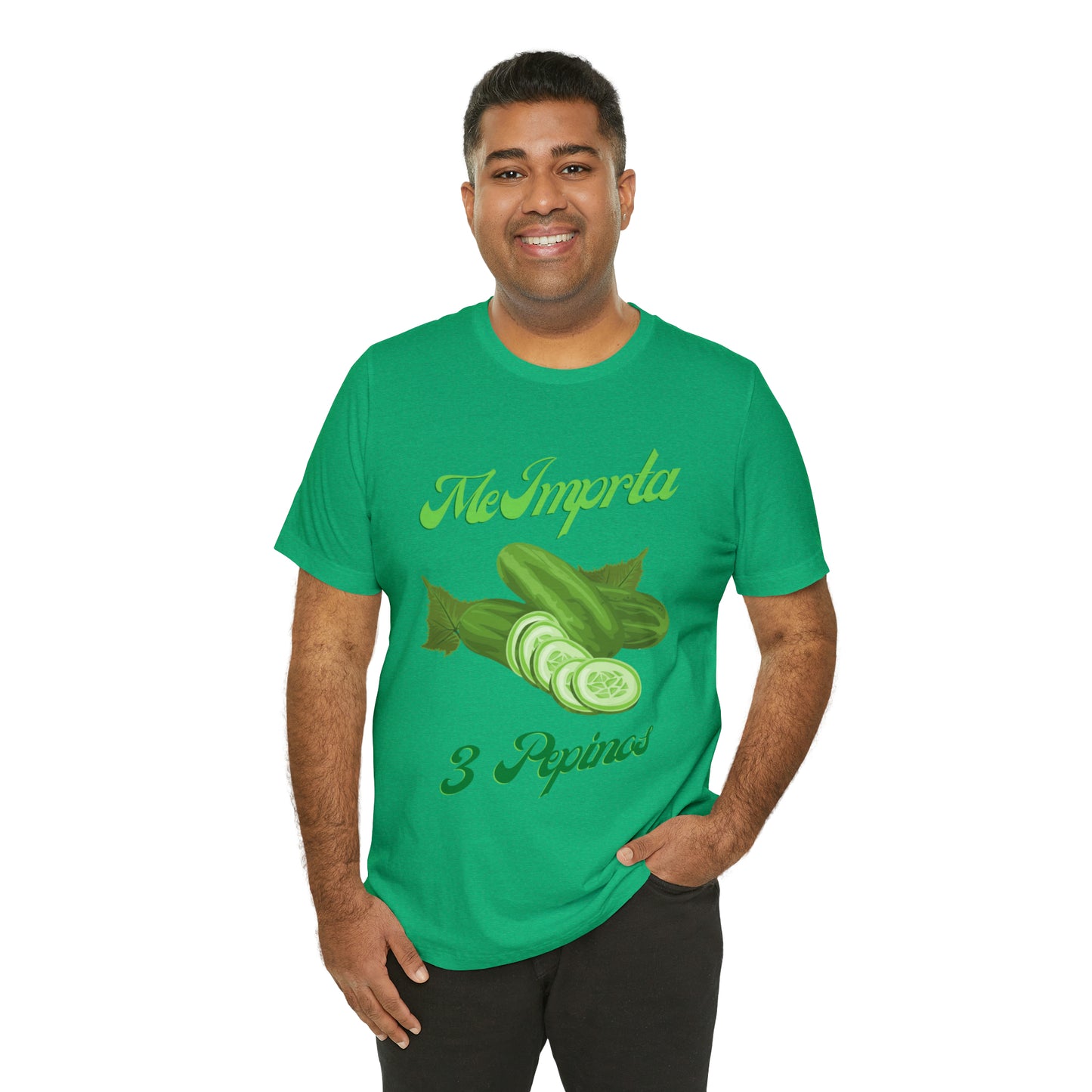 Me Importa 3 Pepinos -Unisex Jersey Short Sleeve Tee