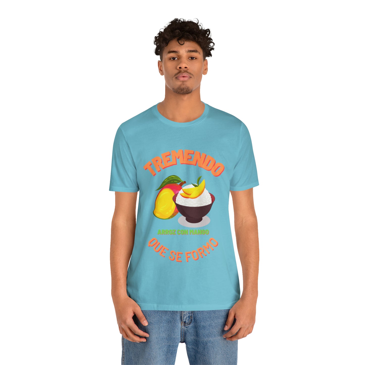 Tremendo Arroz Con Mango Que Se Formo -Unisex Jersey Short Sleeve Tee