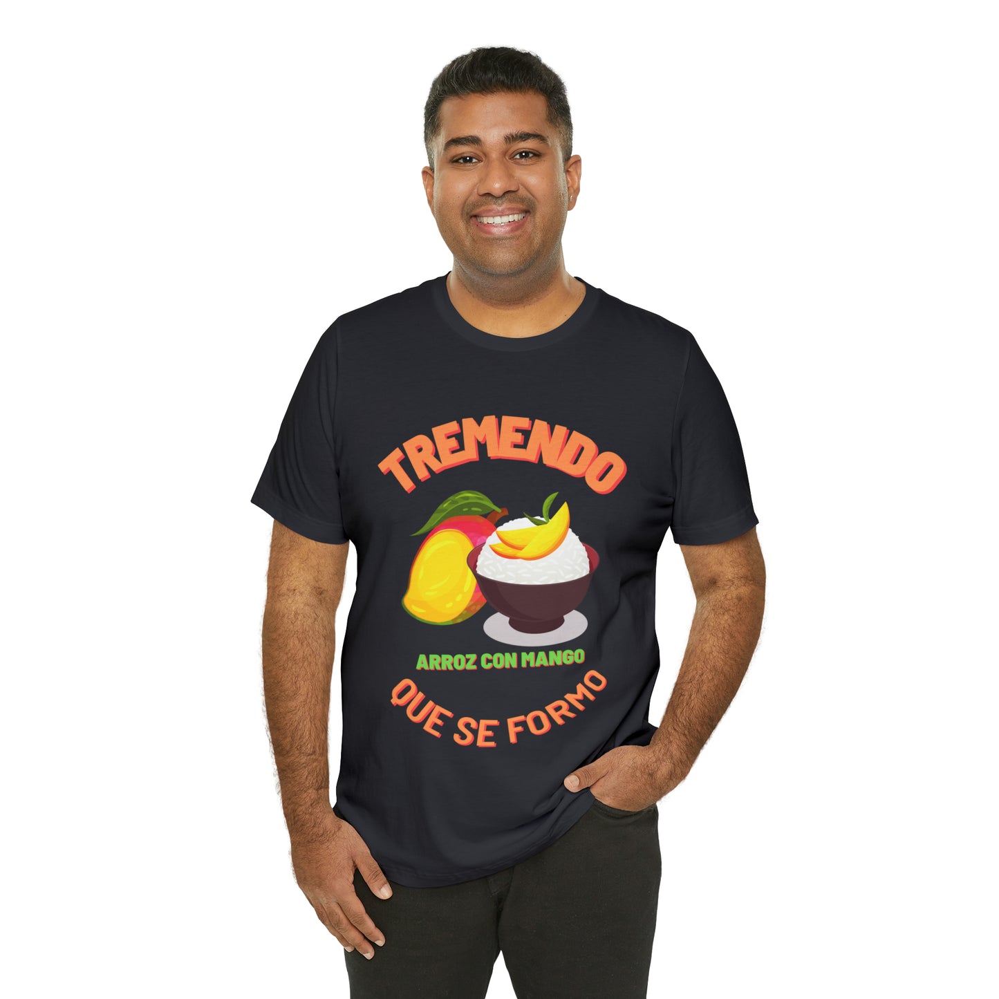 Tremendo Arroz Con Mango Que Se Formo -Unisex Jersey Short Sleeve Tee