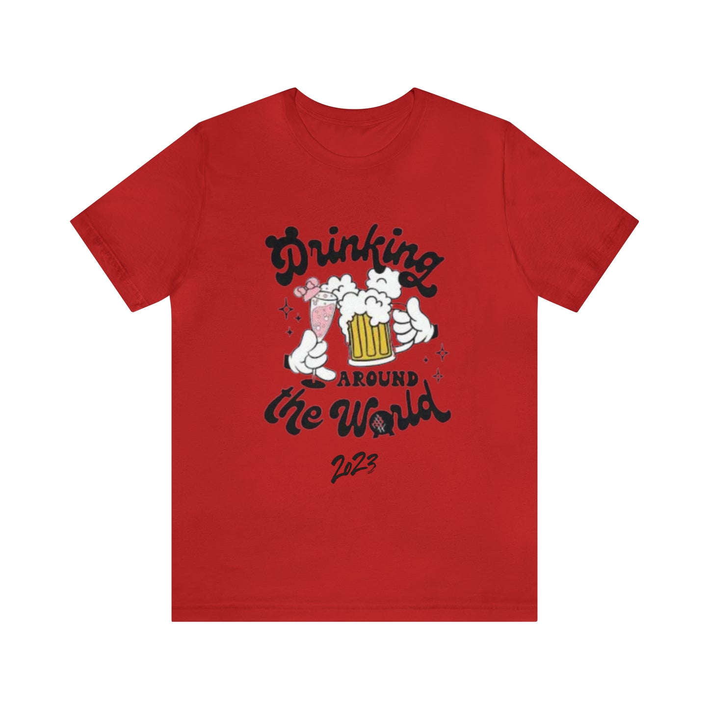 Epcot Drinking Around the World Unisex Jersey Short Sleeve Tee