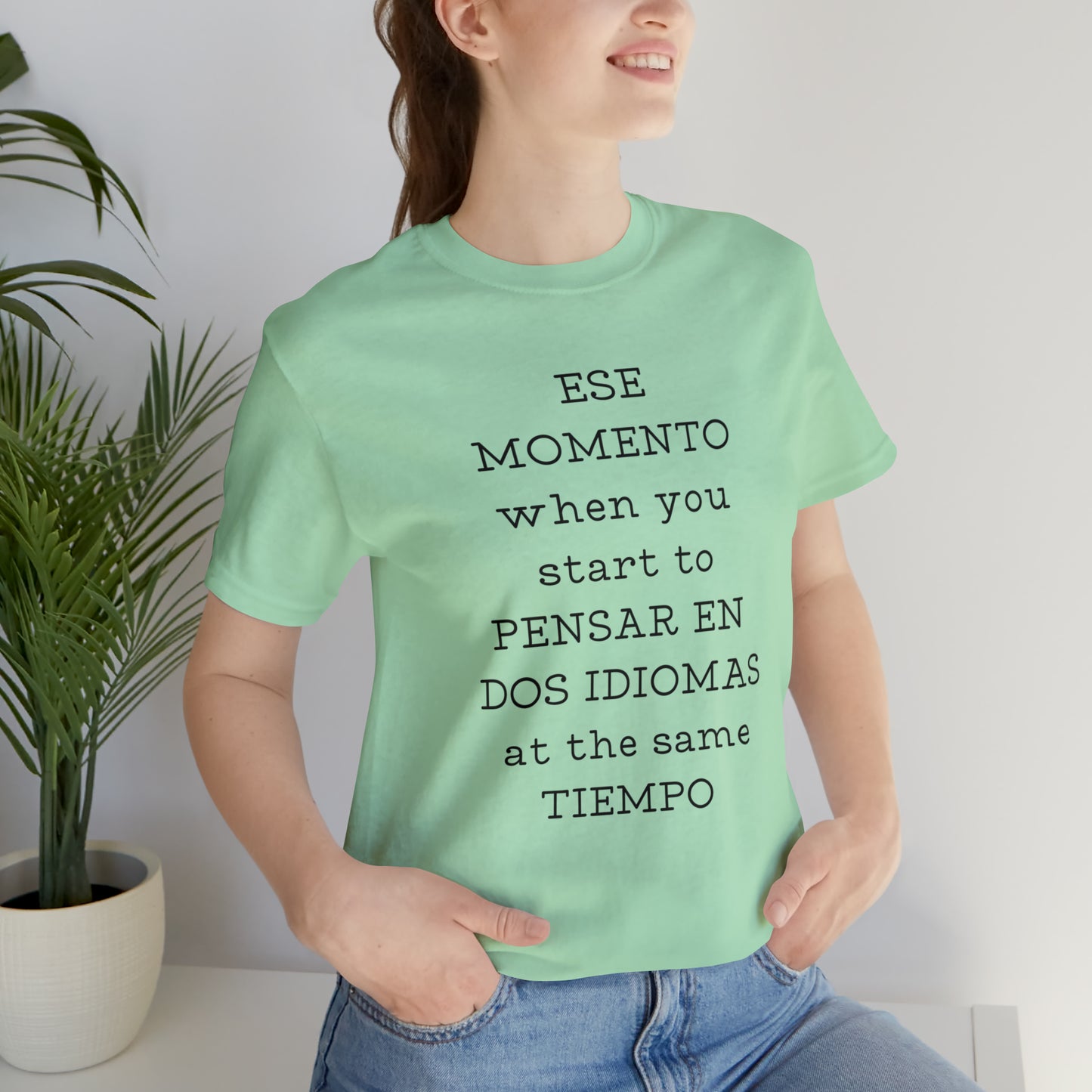 Im Bilingual Unisex Jersey Short Sleeve Tee