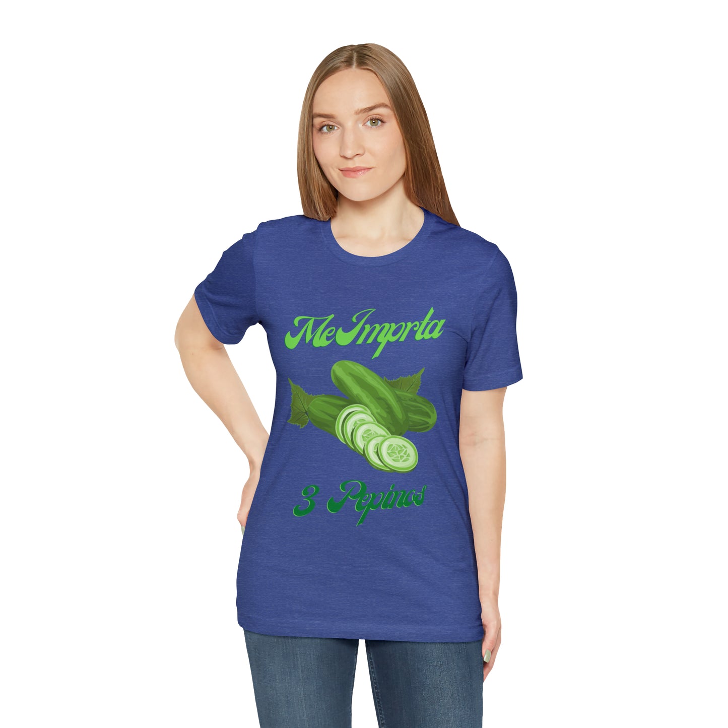 Me Importa 3 Pepinos -Unisex Jersey Short Sleeve Tee