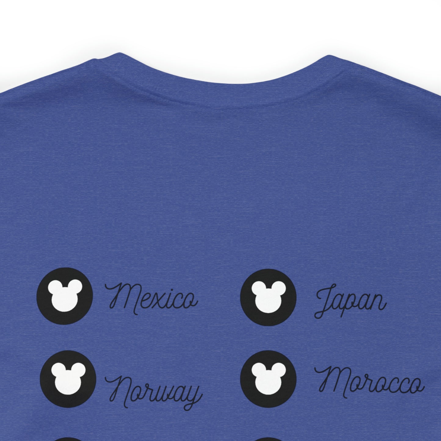 Epcot Drinking Around the World Unisex Jersey Short Sleeve Tee