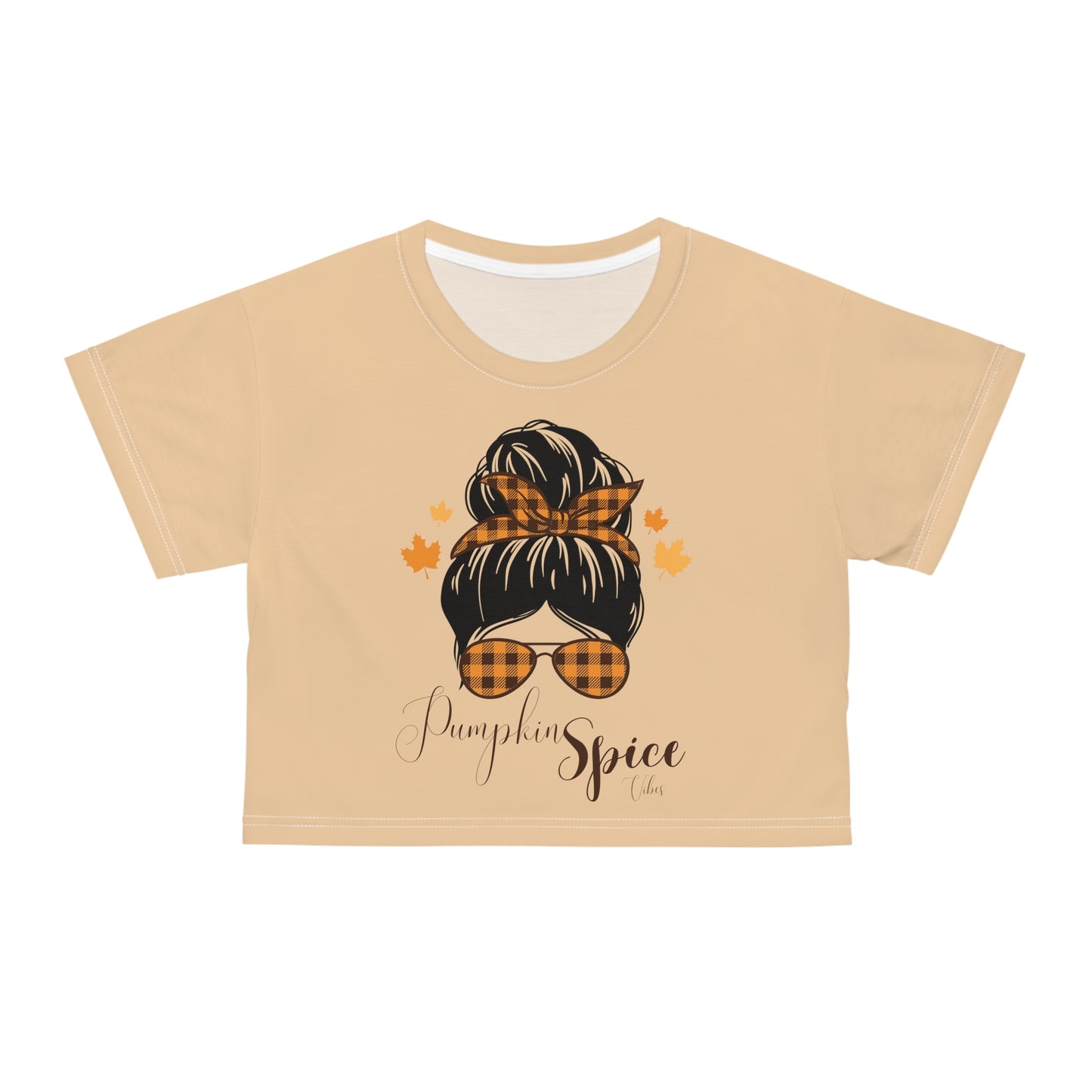Pumpkin Spice Vibes Cropped T