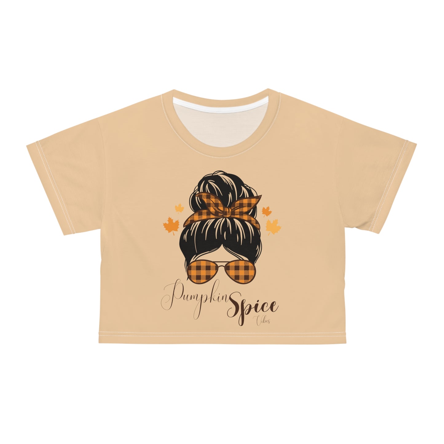 Pumpkin Spice Vibes Cropped T