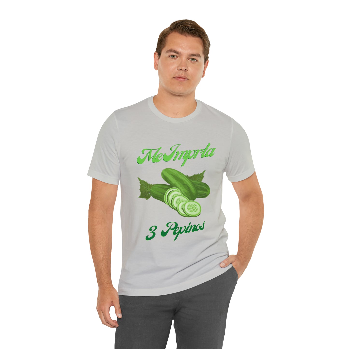 Me Importa 3 Pepinos -Unisex Jersey Short Sleeve Tee