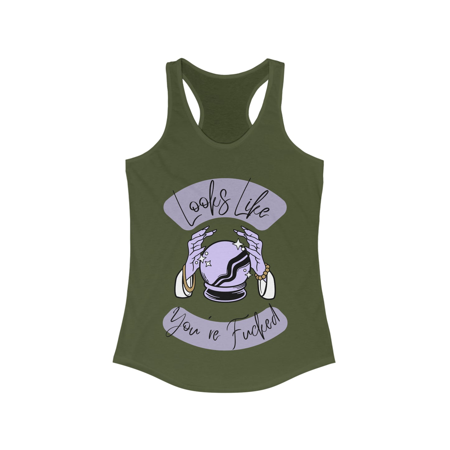 Looks Like You're F*cked - Racerback tank