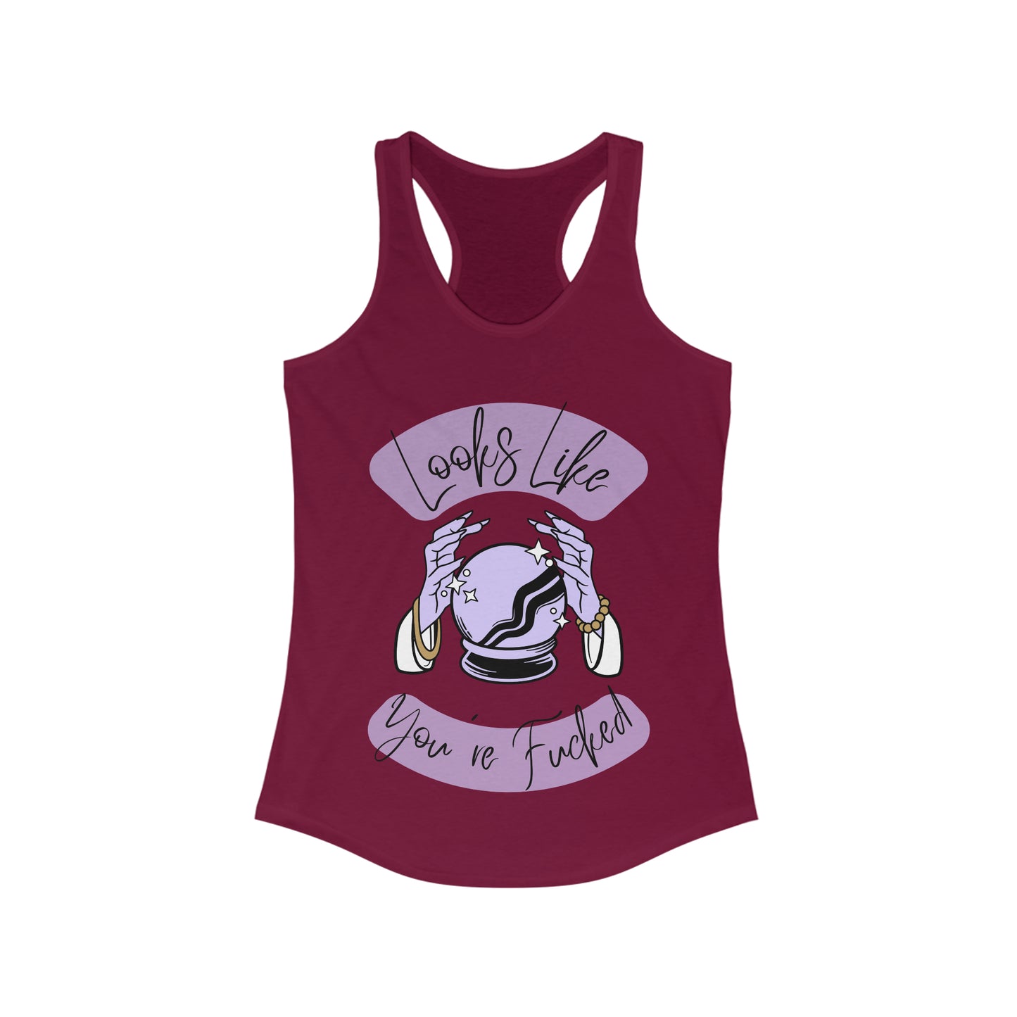 Looks Like You're F*cked - Racerback tank