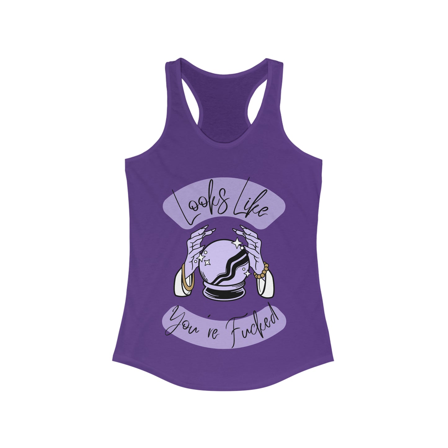 Looks Like You're F*cked - Racerback tank