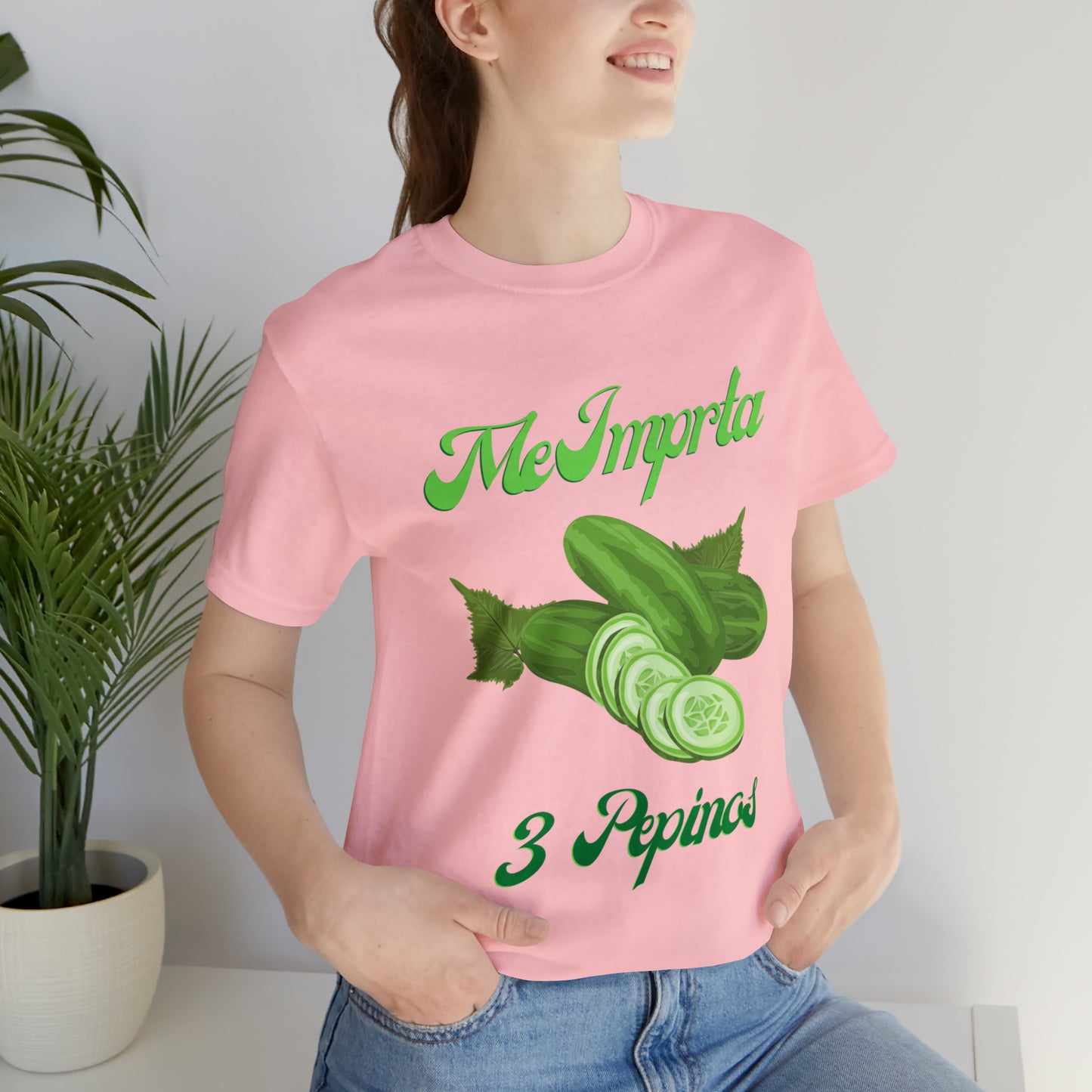 Me Importa 3 Pepinos -Unisex Jersey Short Sleeve Tee