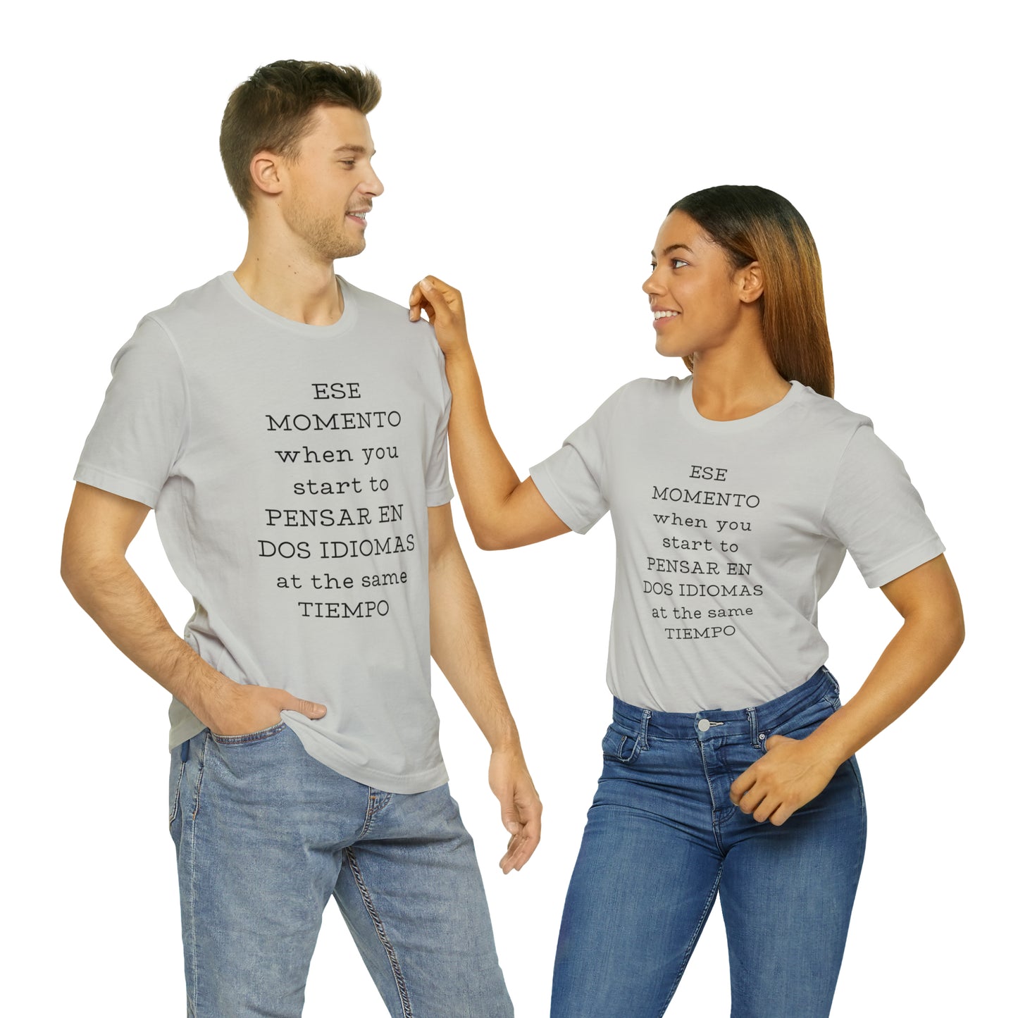 Im Bilingual Unisex Jersey Short Sleeve Tee