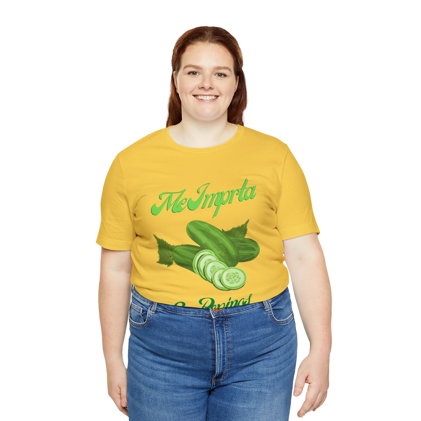 Me Importa 3 Pepinos -Unisex Jersey Short Sleeve Tee