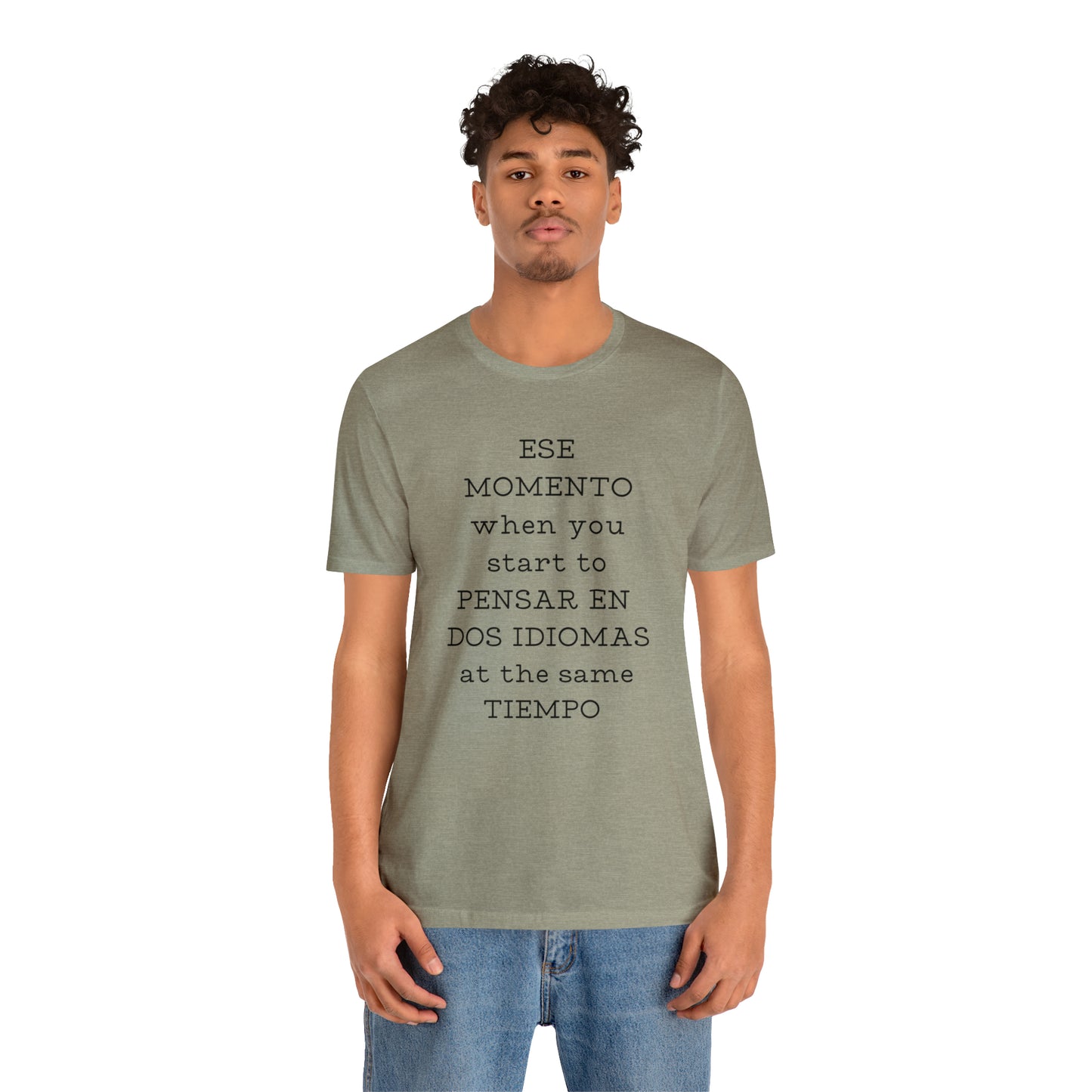 Im Bilingual Unisex Jersey Short Sleeve Tee