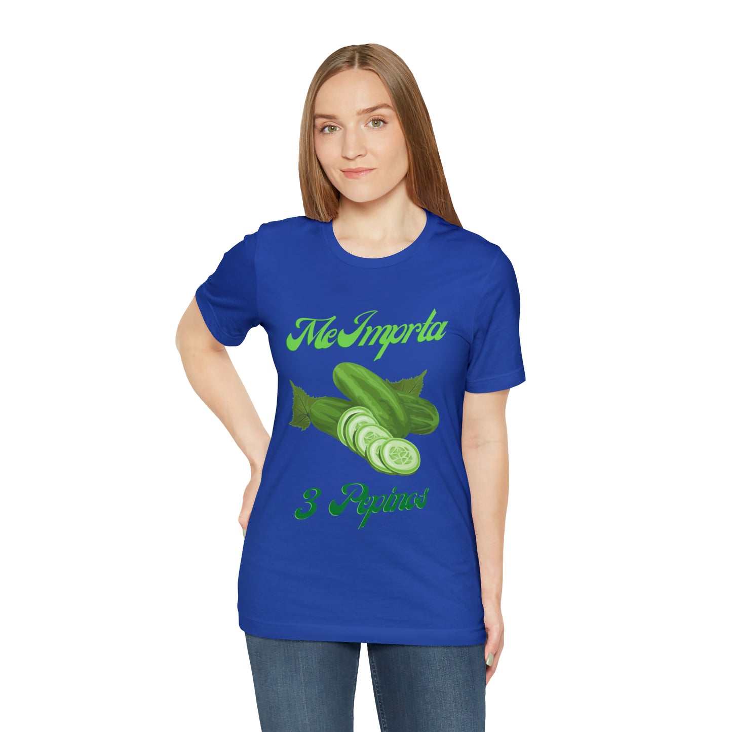 Me Importa 3 Pepinos -Unisex Jersey Short Sleeve Tee