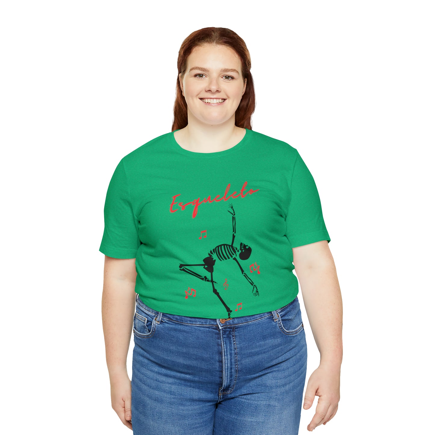 Esqueleto Rumbero Unisex Jersey Short Sleeve Tee