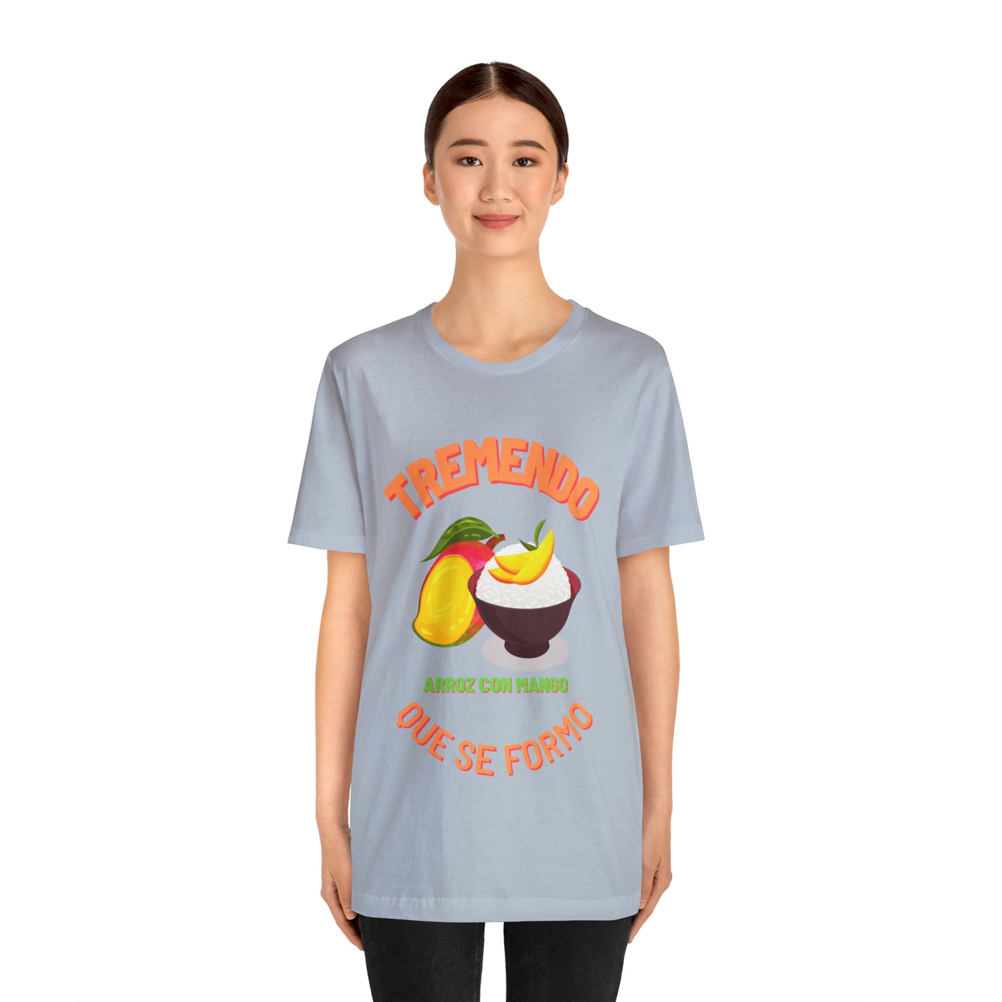 Tremendo Arroz Con Mango Que Se Formo -Unisex Jersey Short Sleeve Tee