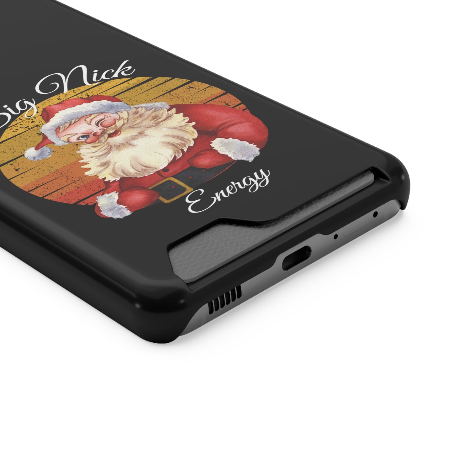 Big Nick Energy Christmas Phone Case With Card Holder