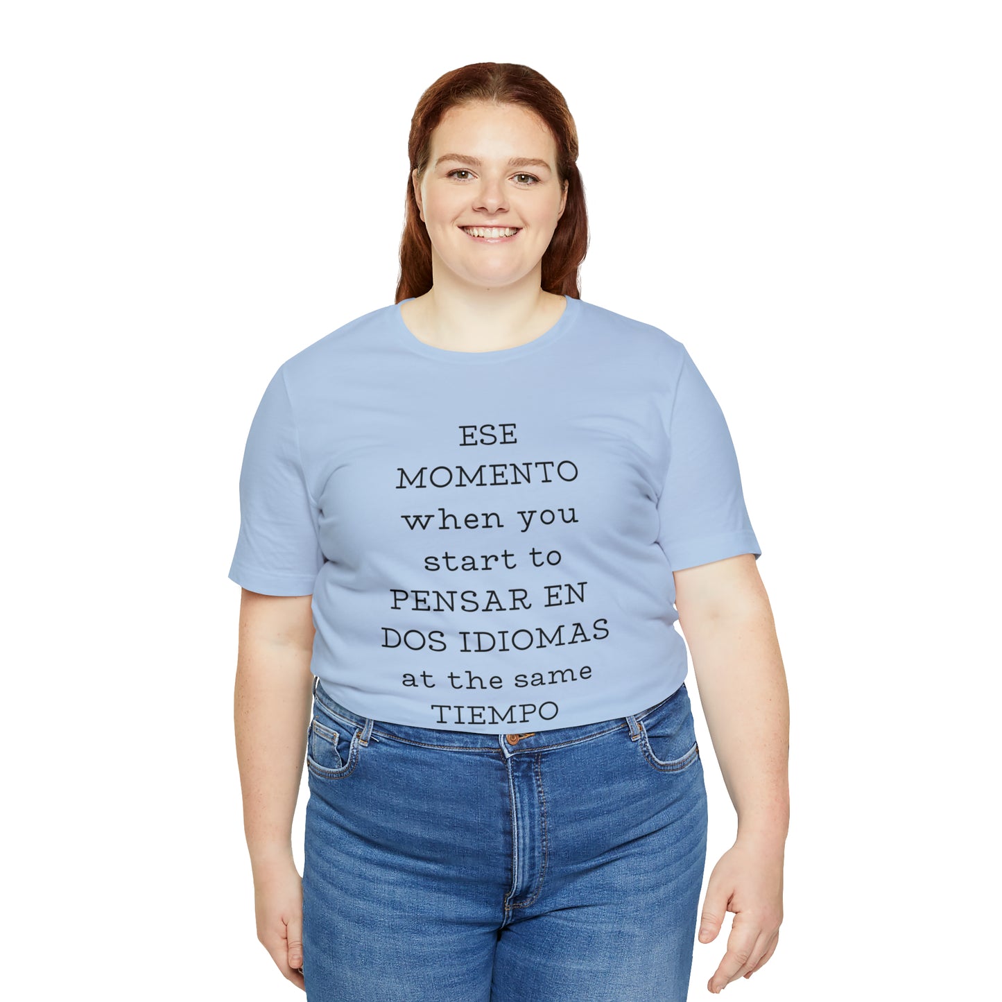Im Bilingual Unisex Jersey Short Sleeve Tee