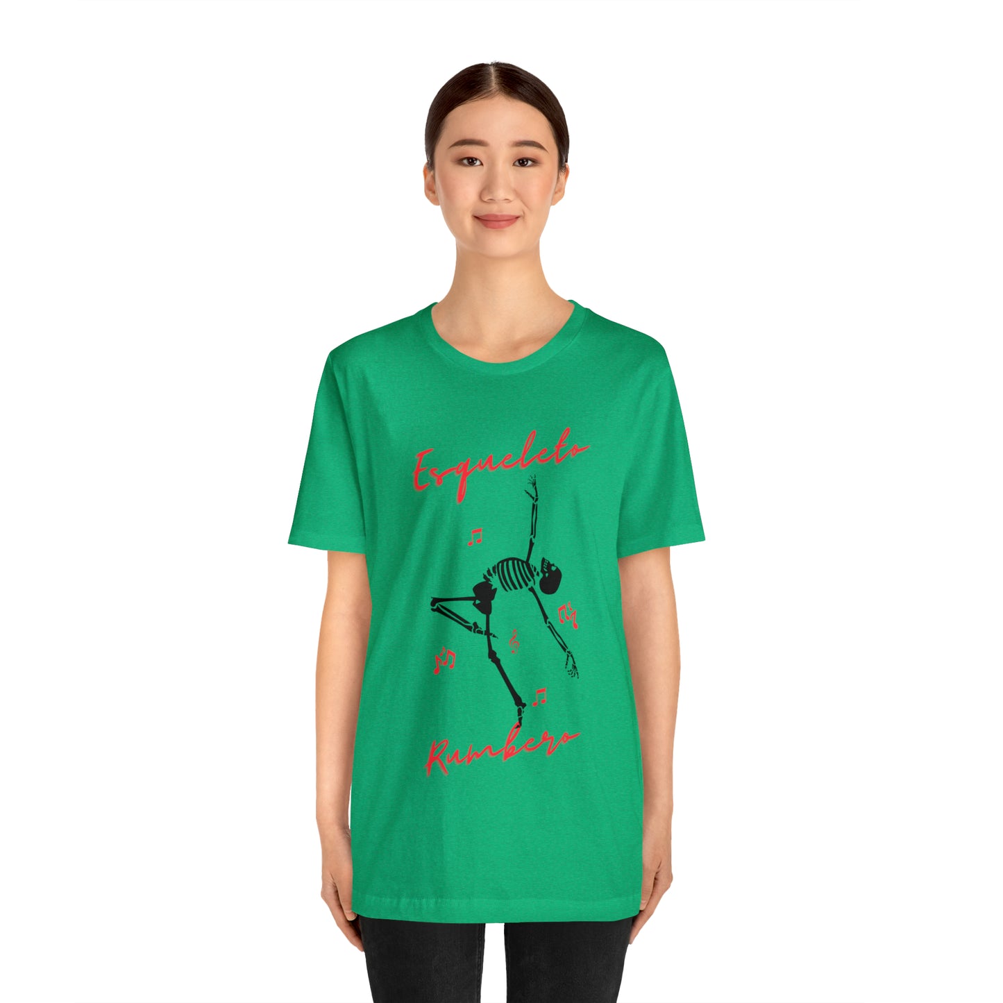 Esqueleto Rumbero Unisex Jersey Short Sleeve Tee