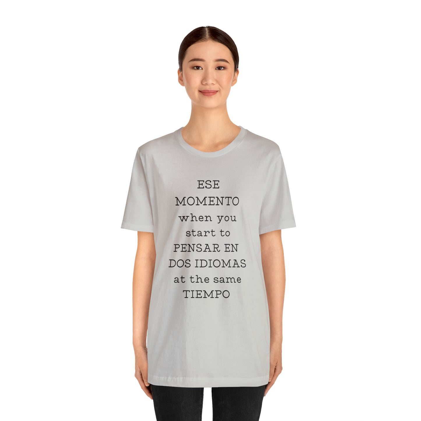 Im Bilingual Unisex Jersey Short Sleeve Tee
