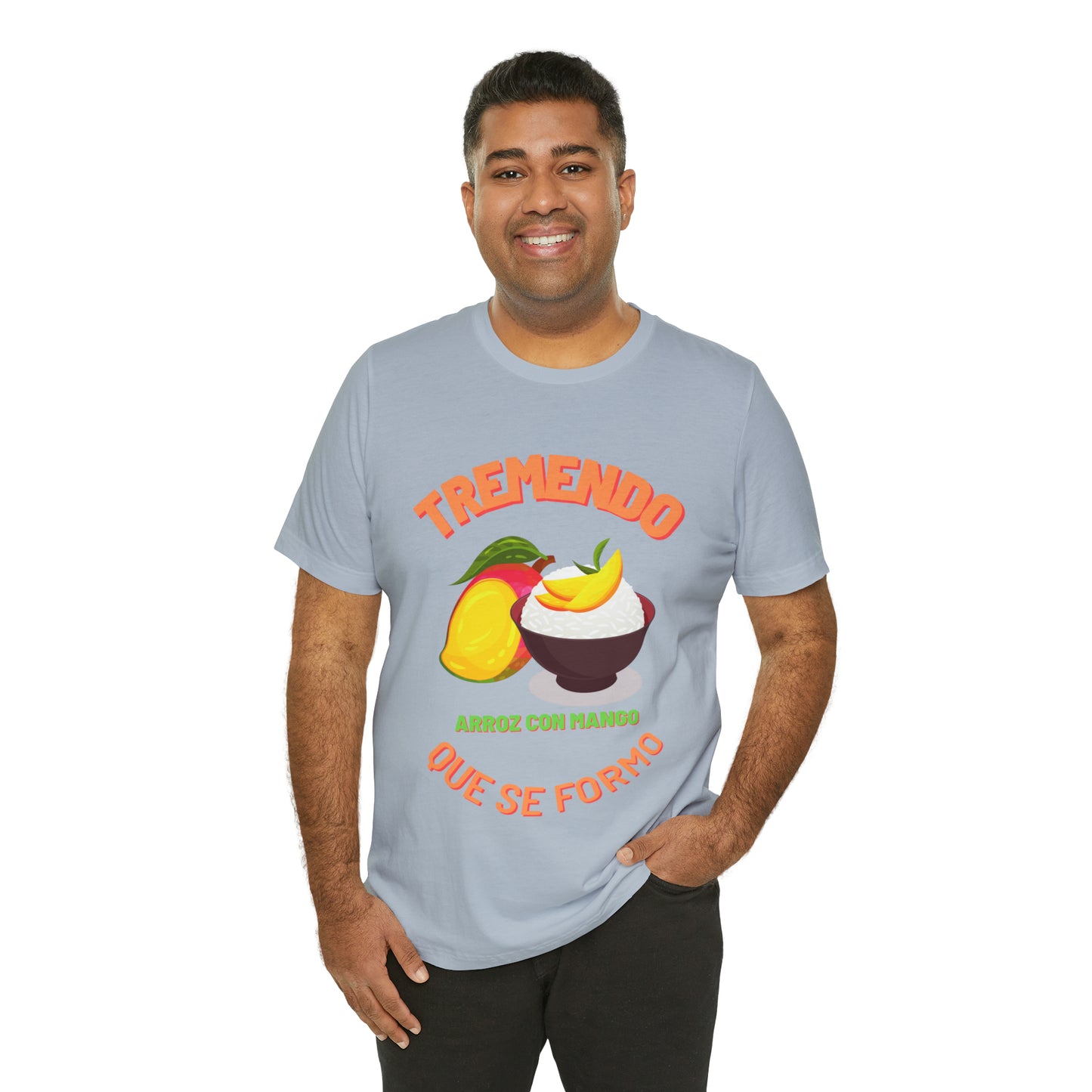 Tremendo Arroz Con Mango Que Se Formo -Unisex Jersey Short Sleeve Tee