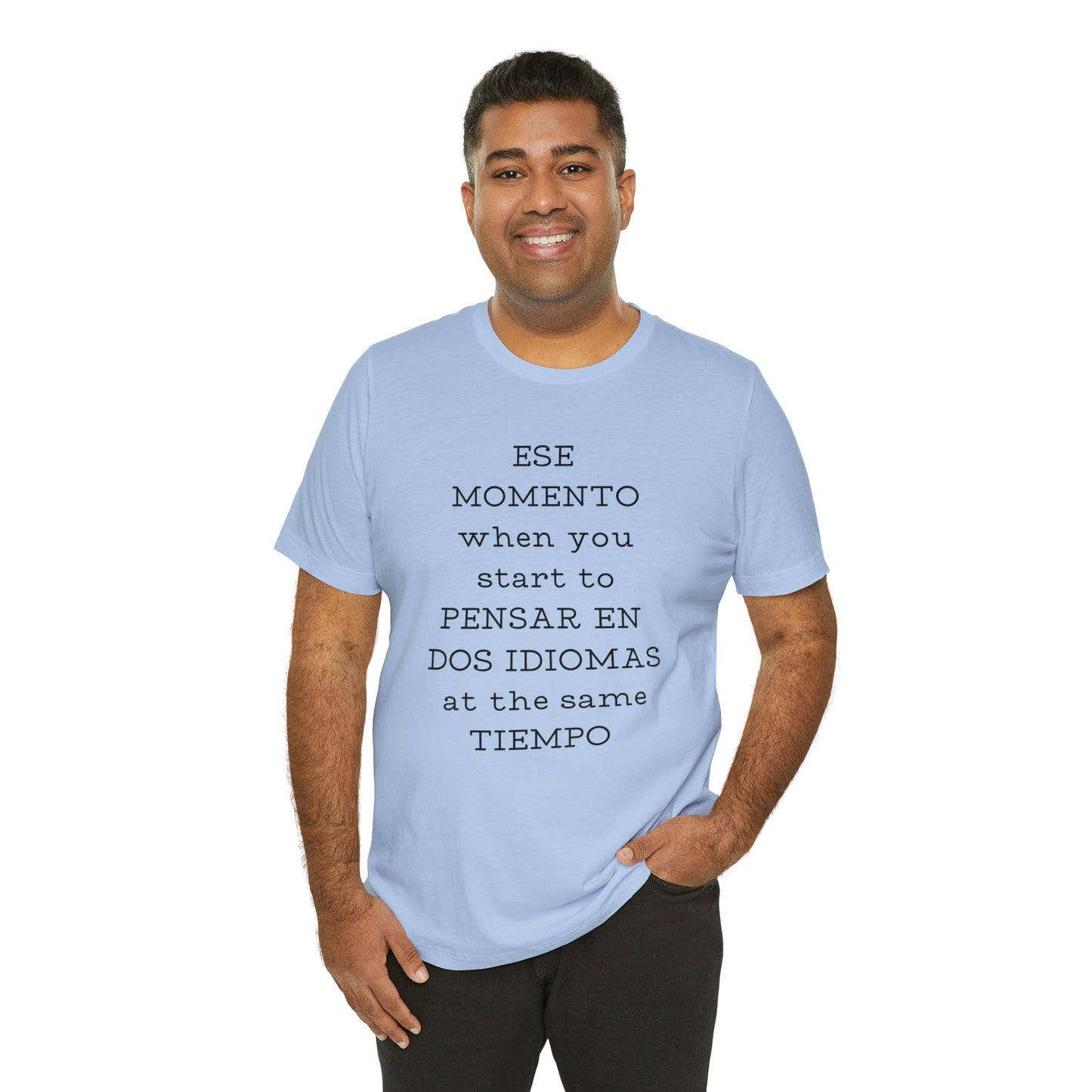 Im Bilingual Unisex Jersey Short Sleeve Tee