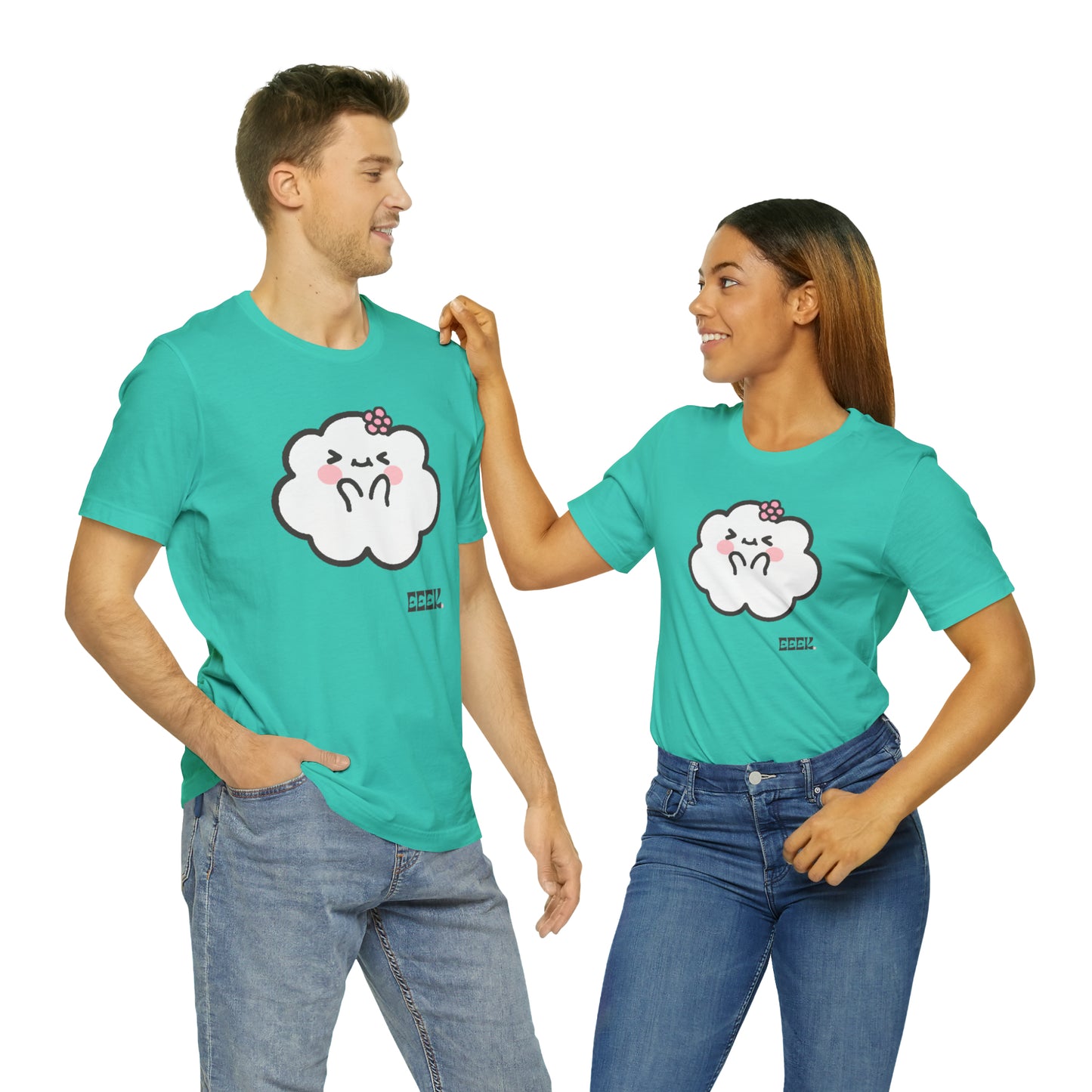 Eeek- Cumulo Cuties Unisex Jersey Short Sleeve Tee