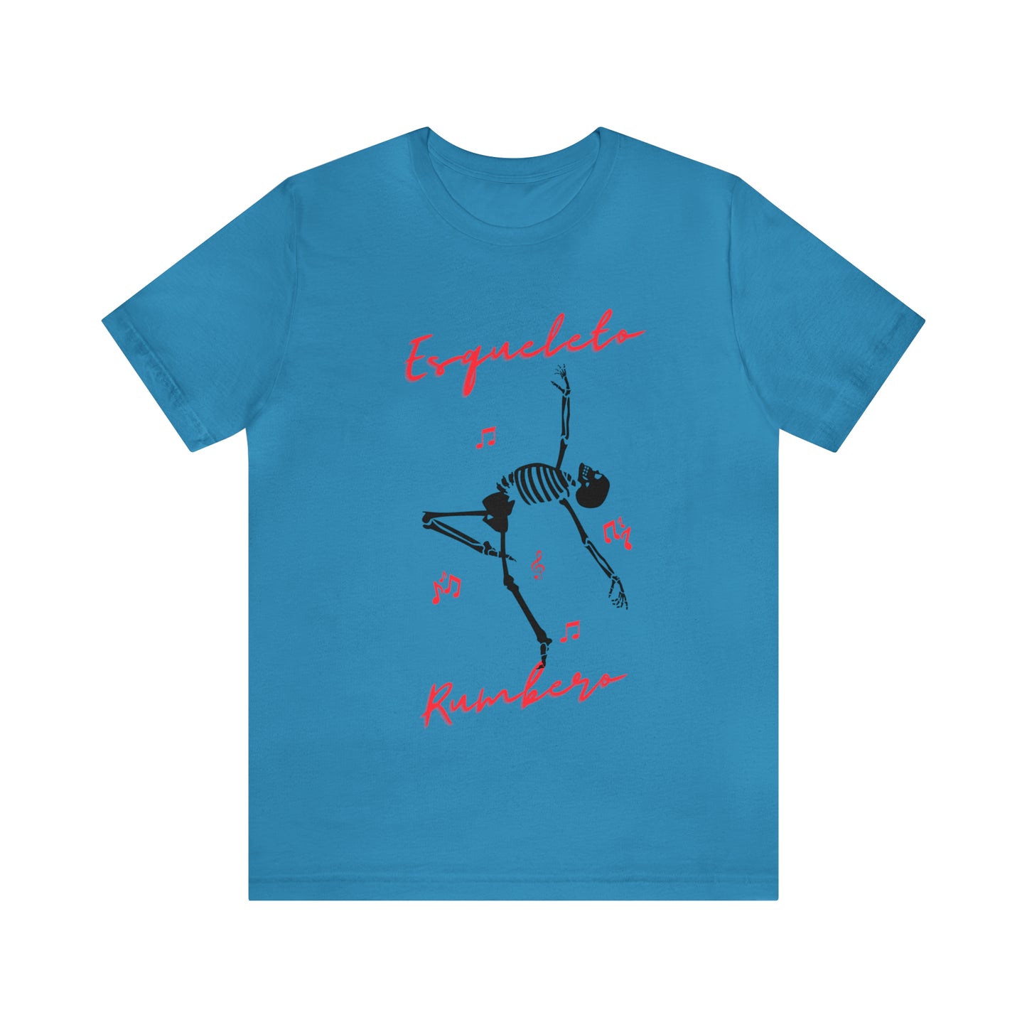 Esqueleto Rumbero Unisex Jersey Short Sleeve Tee