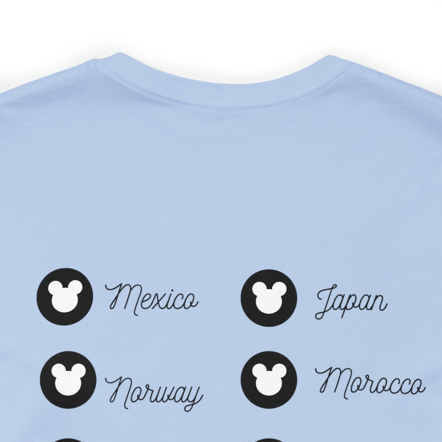 Epcot Drinking Around the World Unisex Jersey Short Sleeve Tee