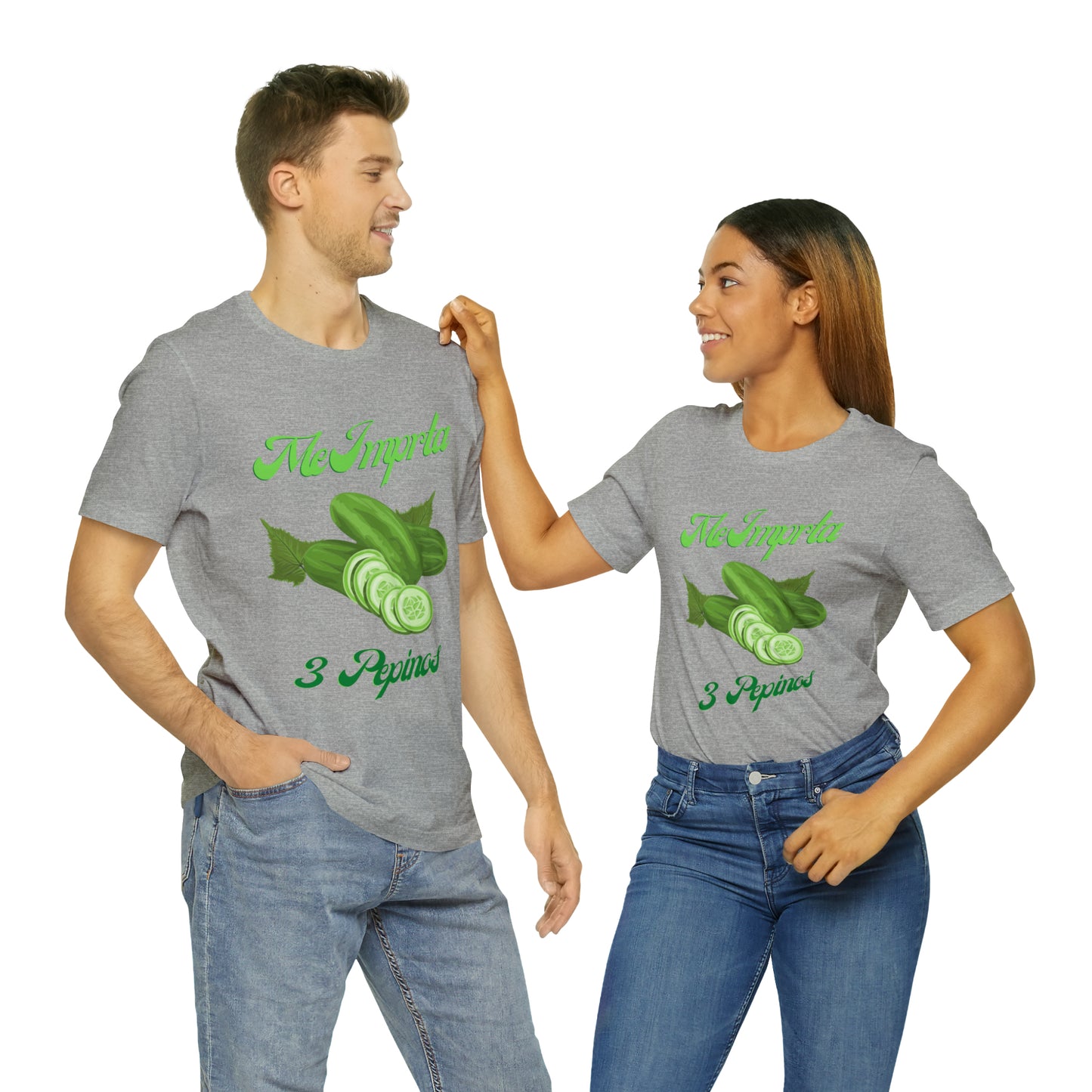 Me Importa 3 Pepinos -Unisex Jersey Short Sleeve Tee