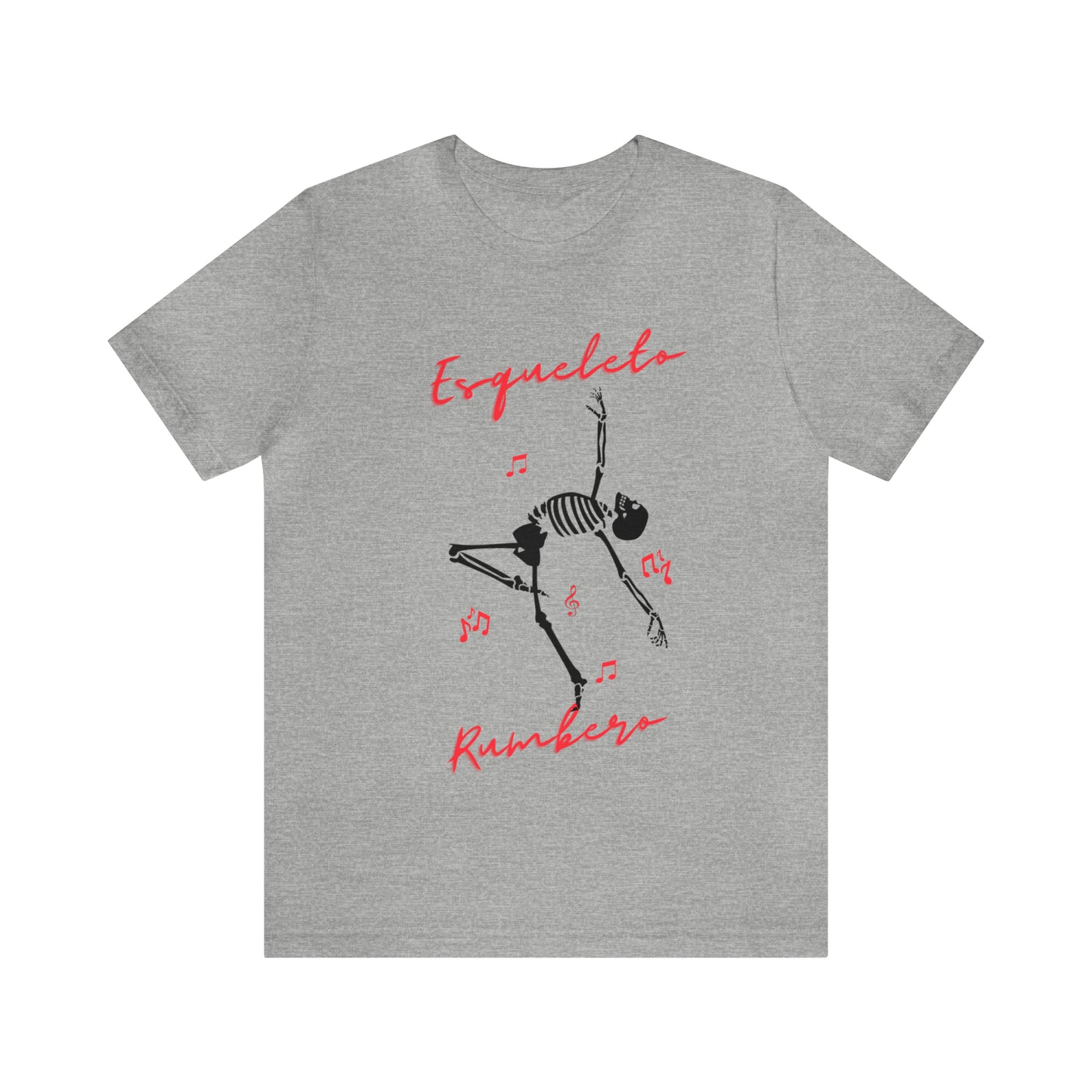 Esqueleto Rumbero Unisex Jersey Short Sleeve Tee