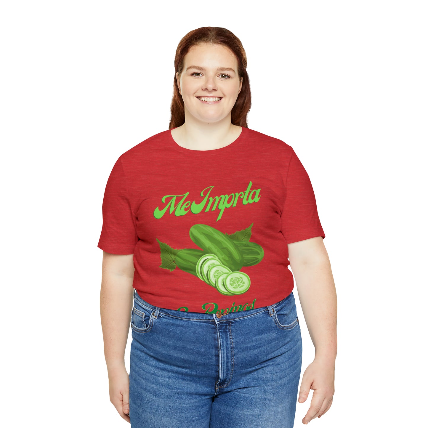 Me Importa 3 Pepinos -Unisex Jersey Short Sleeve Tee