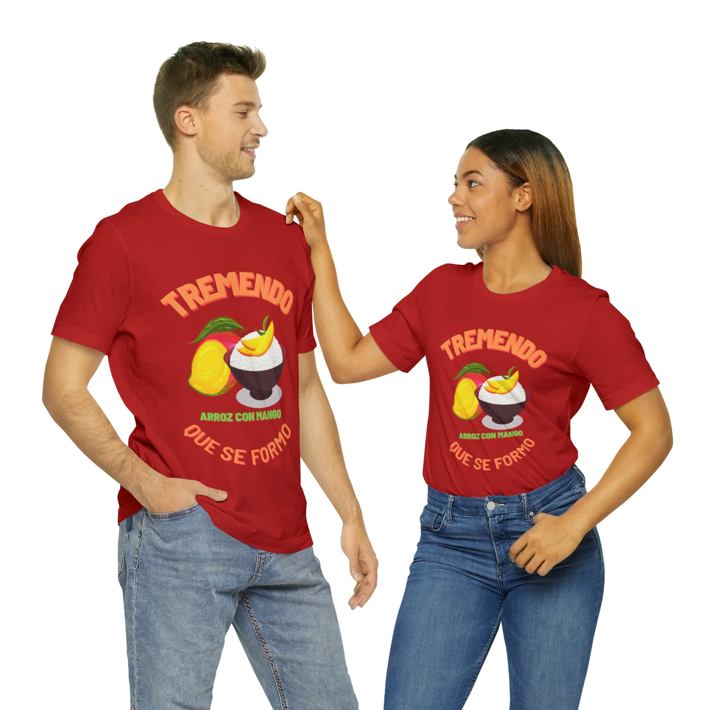 Tremendo Arroz Con Mango Que Se Formo -Unisex Jersey Short Sleeve Tee