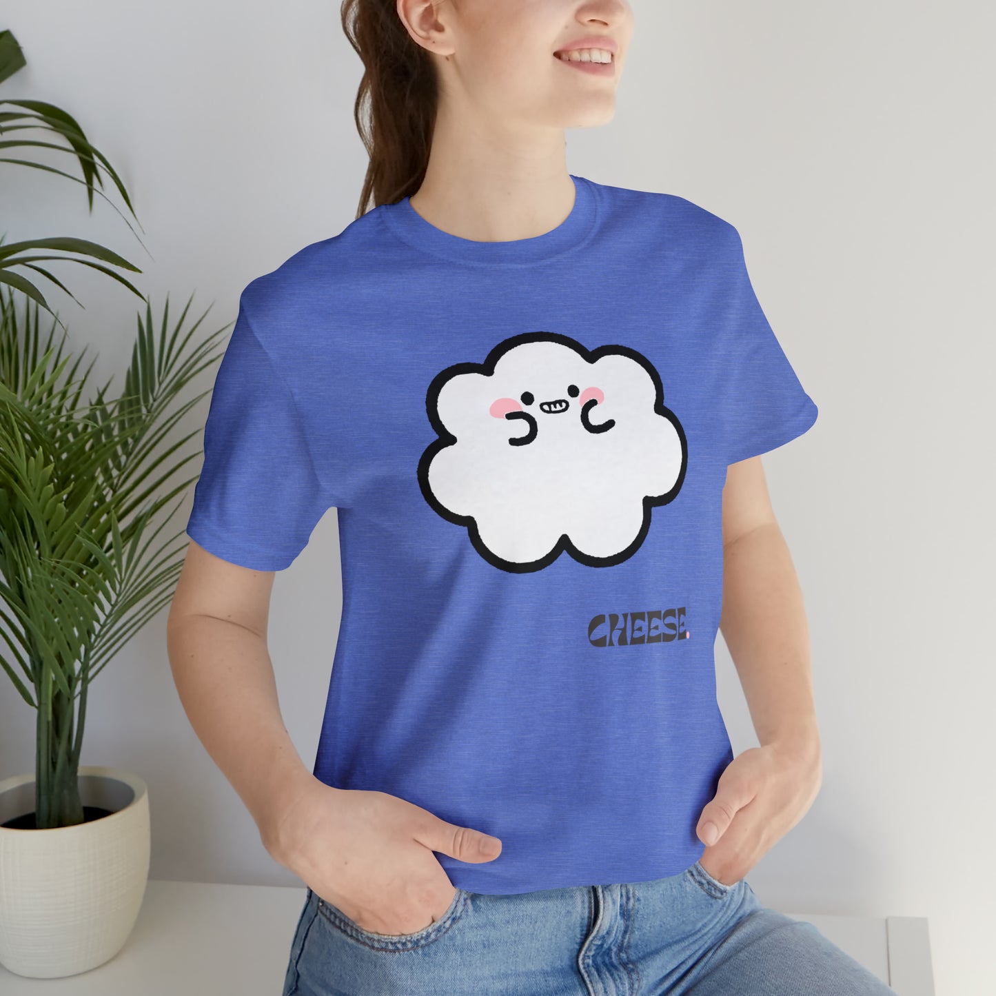 Cheese- Cumulo Cuties Unisex Jersey Short Sleeve Tee