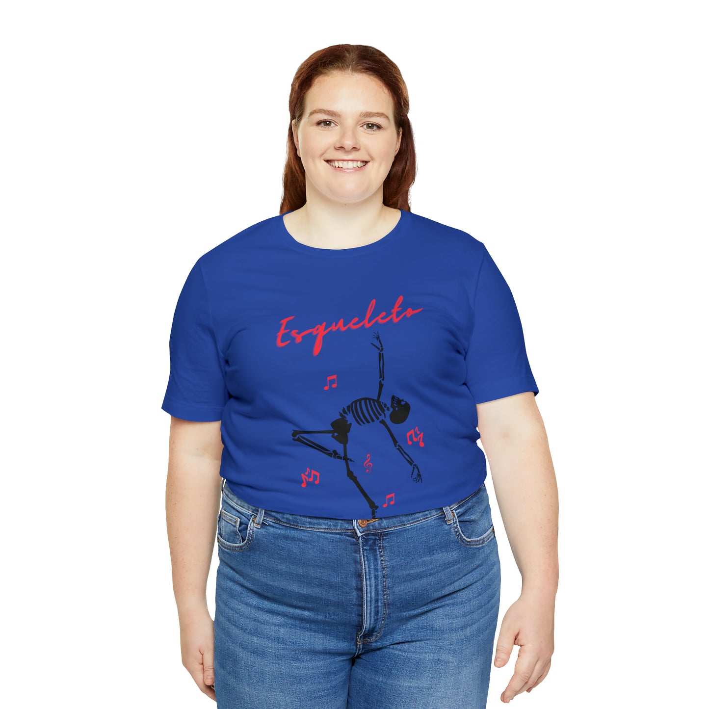 Esqueleto Rumbero Unisex Jersey Short Sleeve Tee