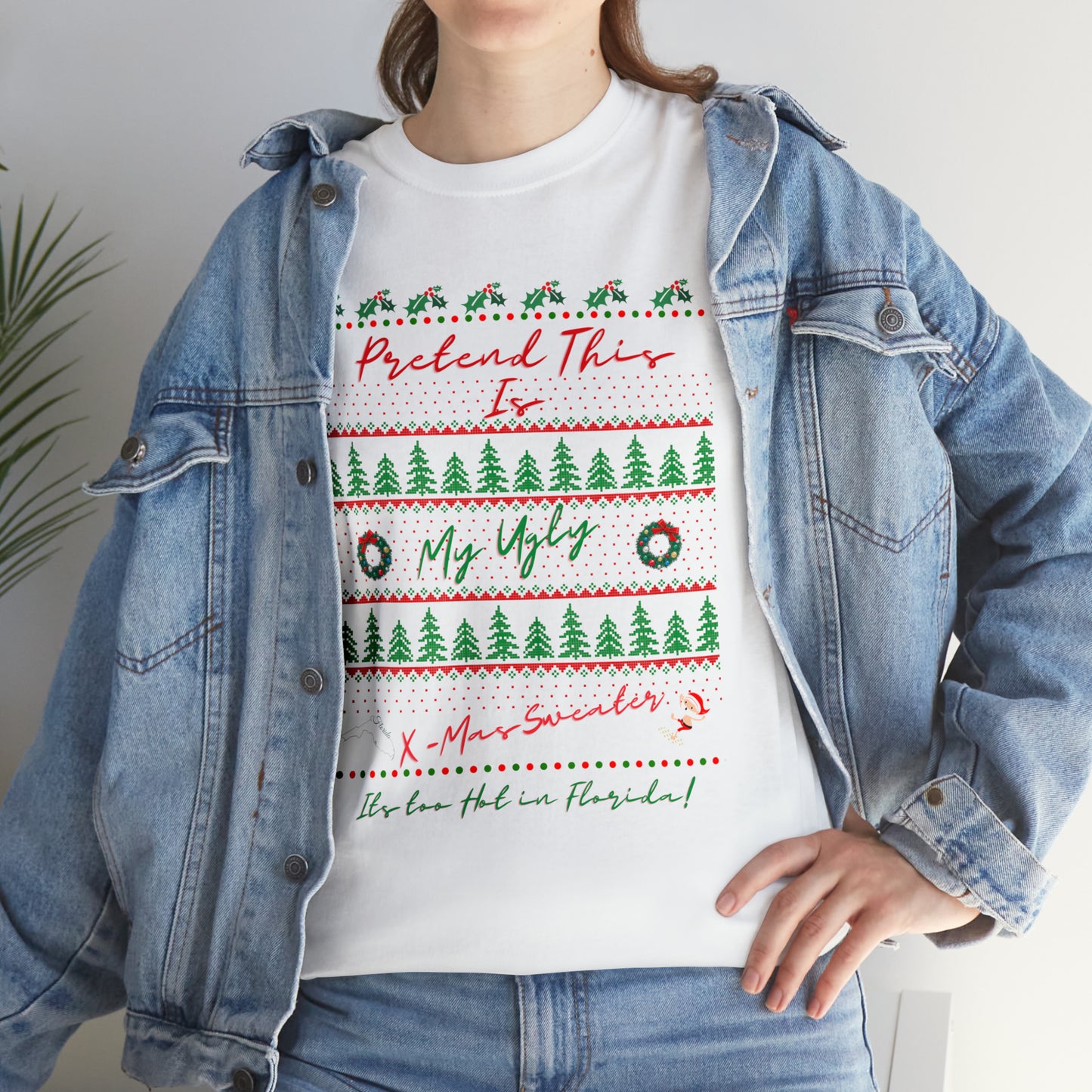 FL Ugly Sweater Unisex Heavy Cotton Tee