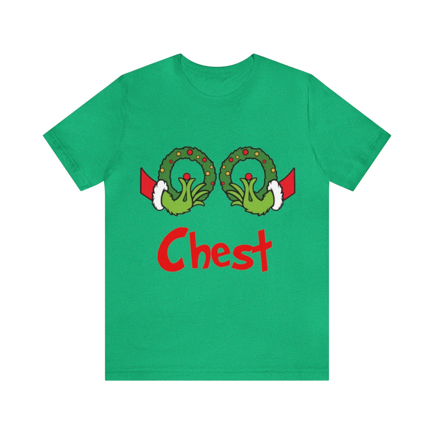 Grinch Couples T-shirt (Chest) Unisex Jersey Short Sleeve Tee