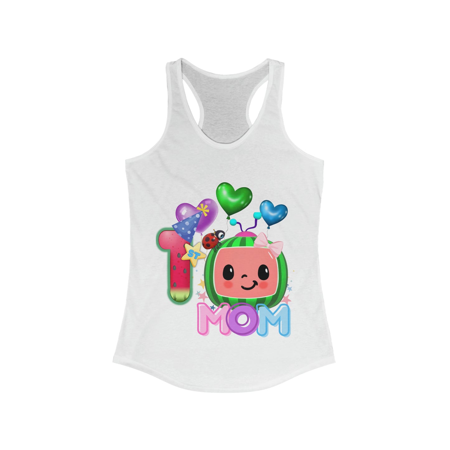Cocomelon 1st Birthday Tank Top (MOM)