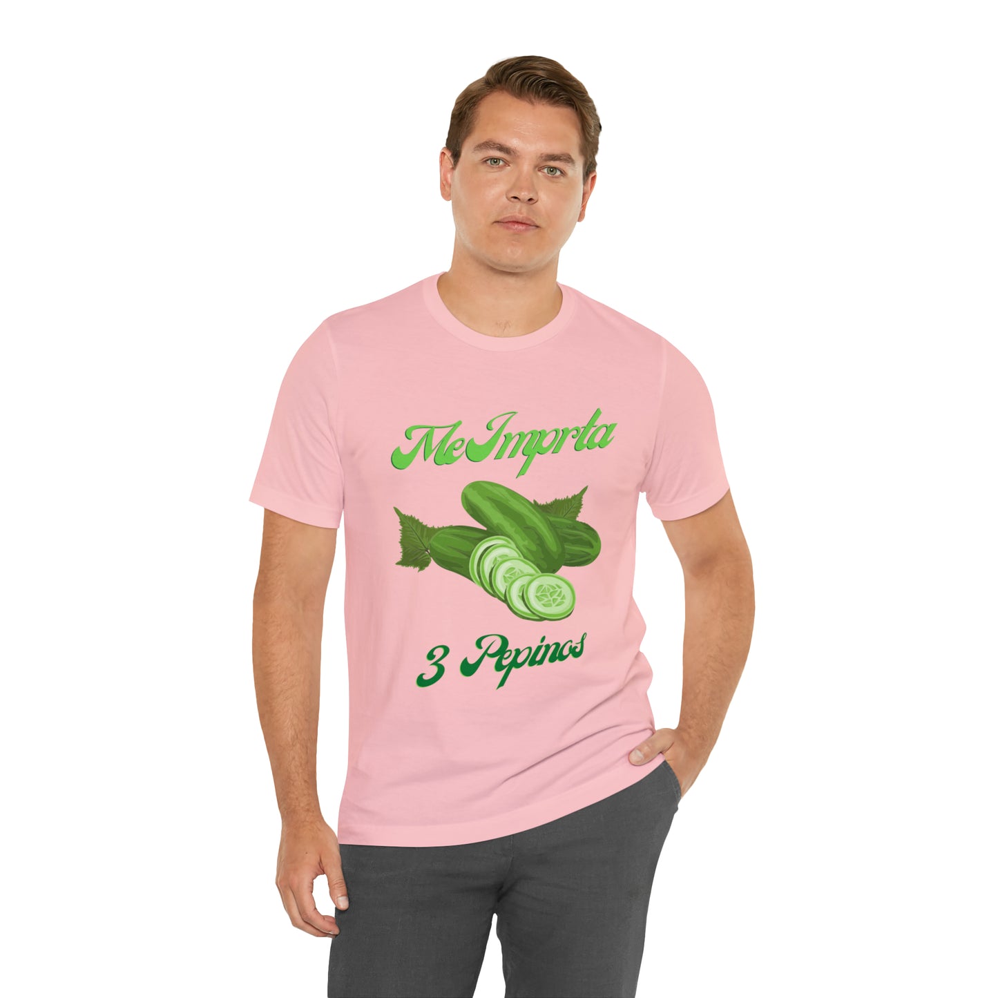 Me Importa 3 Pepinos -Unisex Jersey Short Sleeve Tee