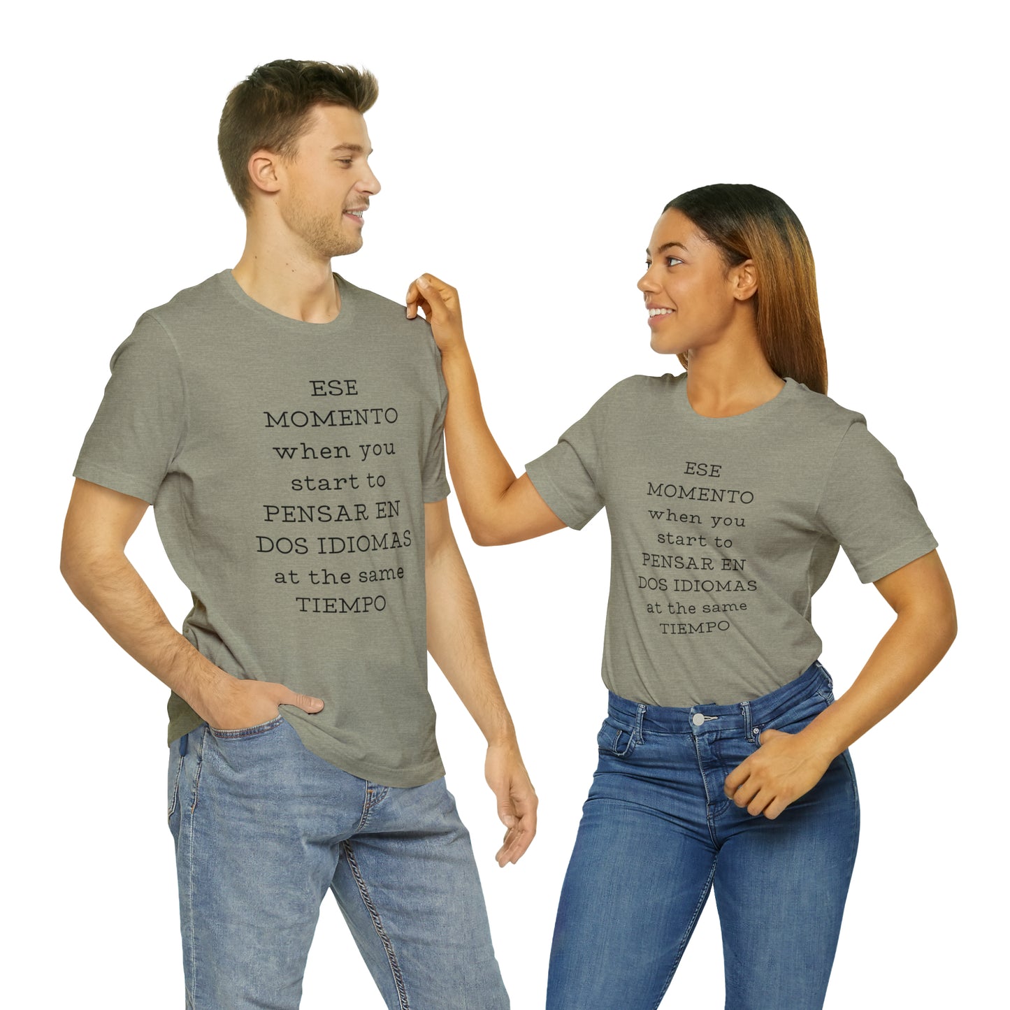 Im Bilingual Unisex Jersey Short Sleeve Tee