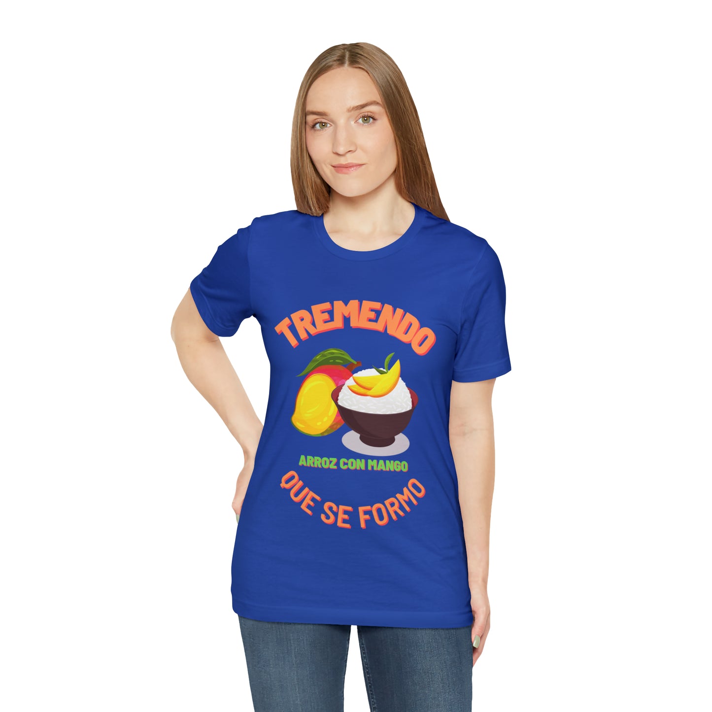 Tremendo Arroz Con Mango Que Se Formo -Unisex Jersey Short Sleeve Tee