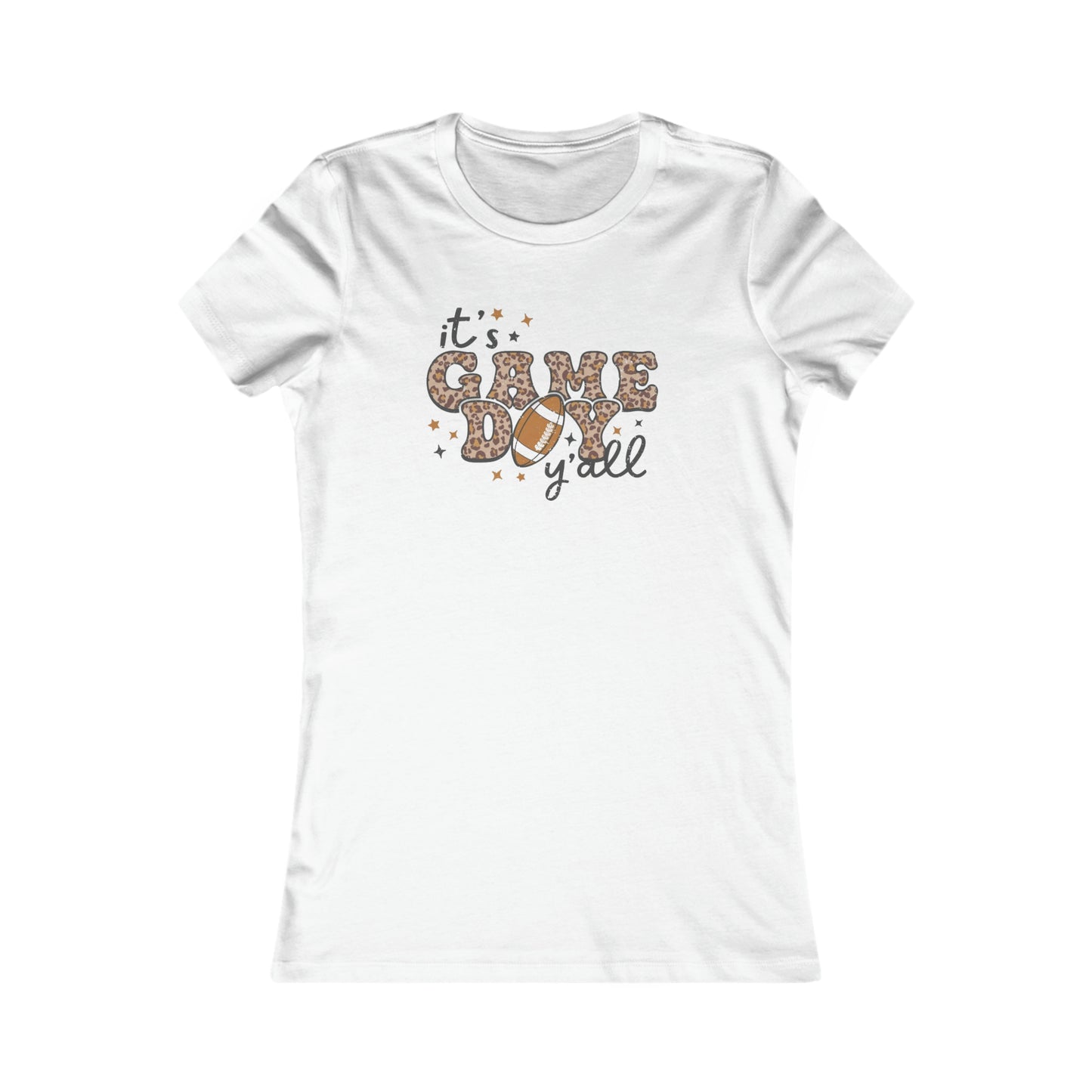 Its Game Day Y'all Football Women's Favorite Tee