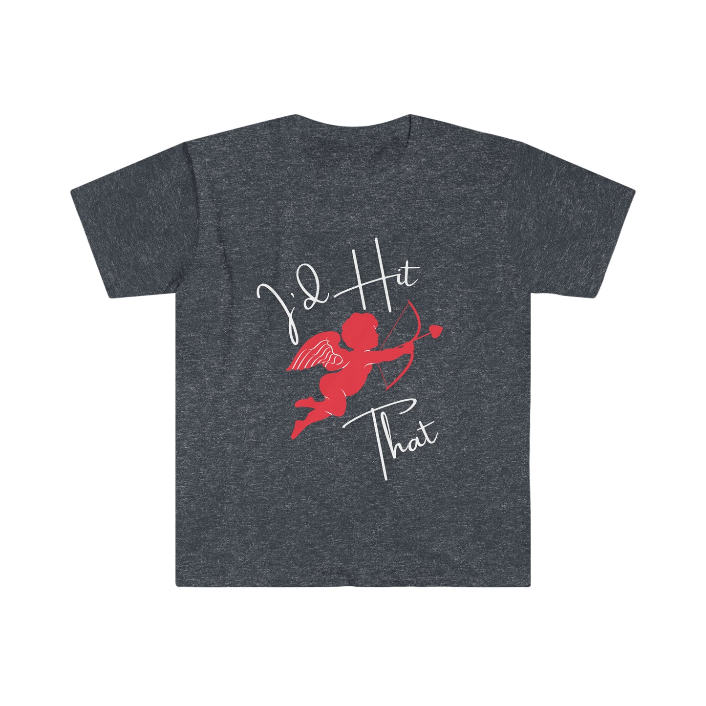 Men's Valentines T-Shirt - I'd Hit That - Cupid