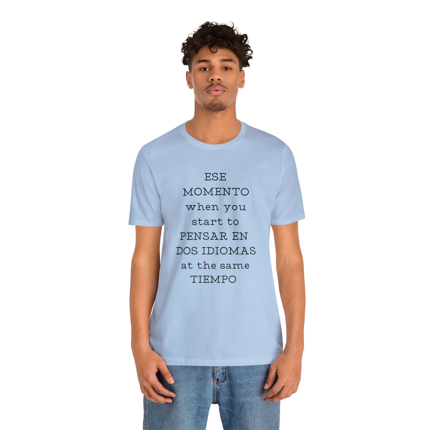 Im Bilingual Unisex Jersey Short Sleeve Tee