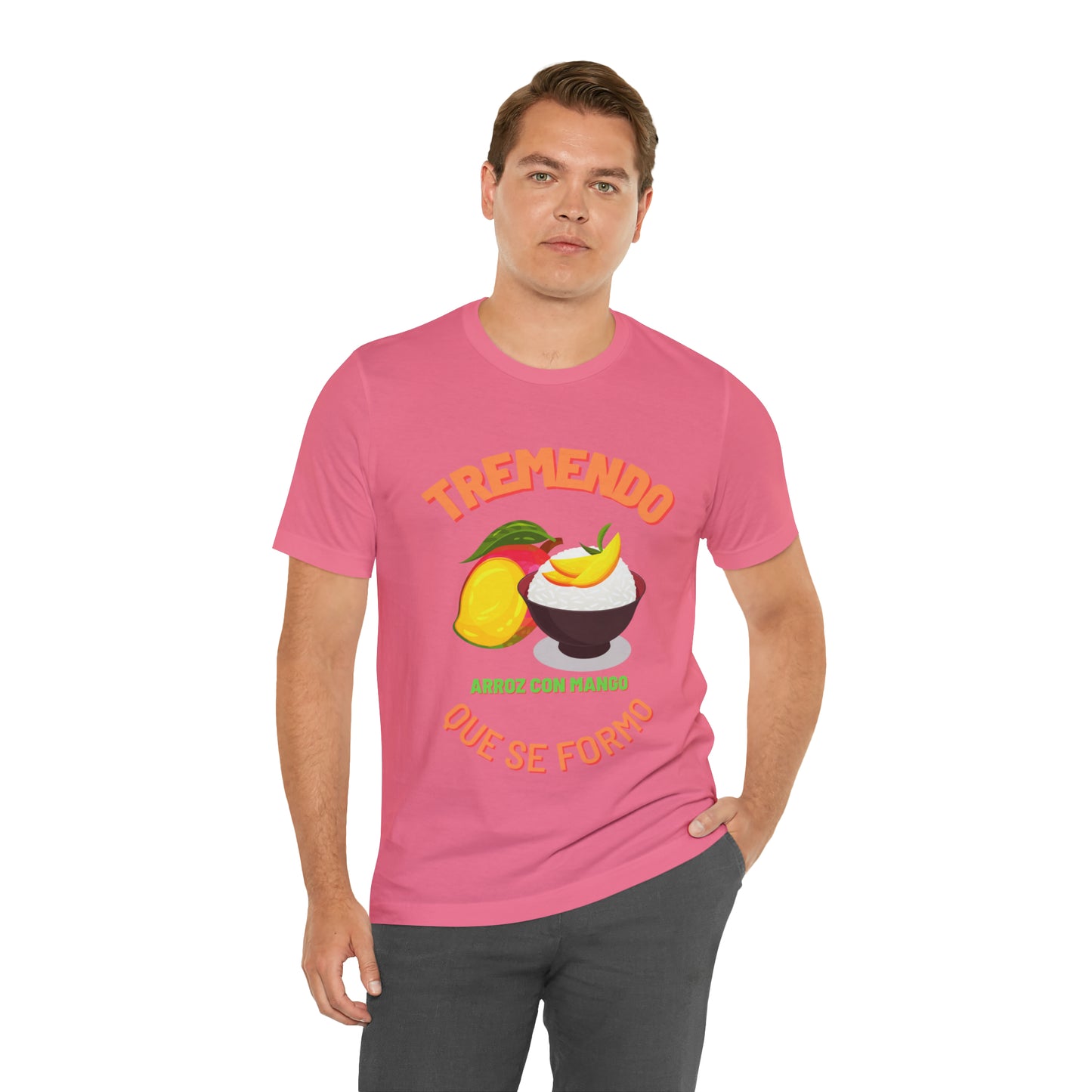Tremendo Arroz Con Mango Que Se Formo -Unisex Jersey Short Sleeve Tee